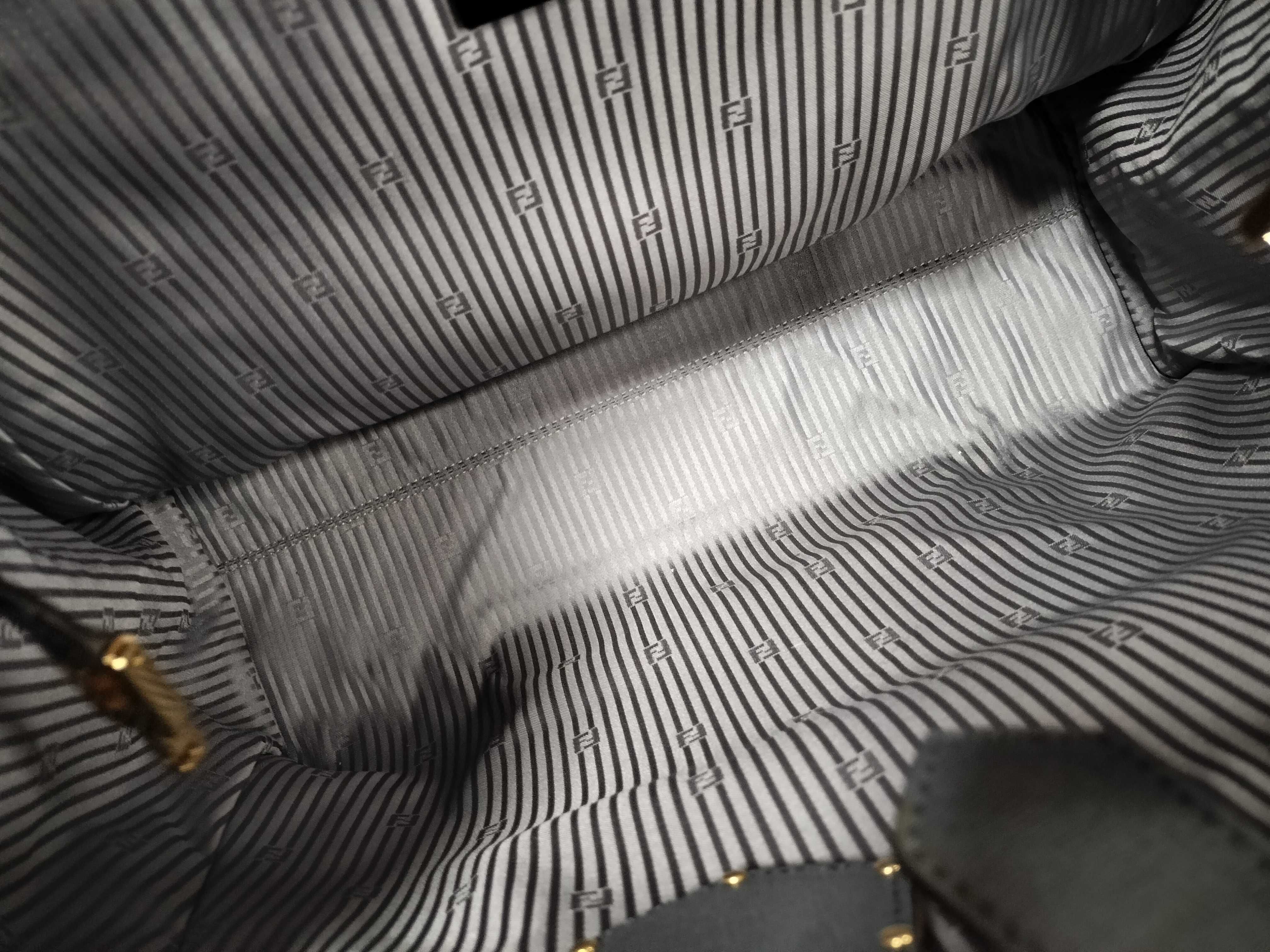 Grey Calfskin Toujours Tote Bag — view 9