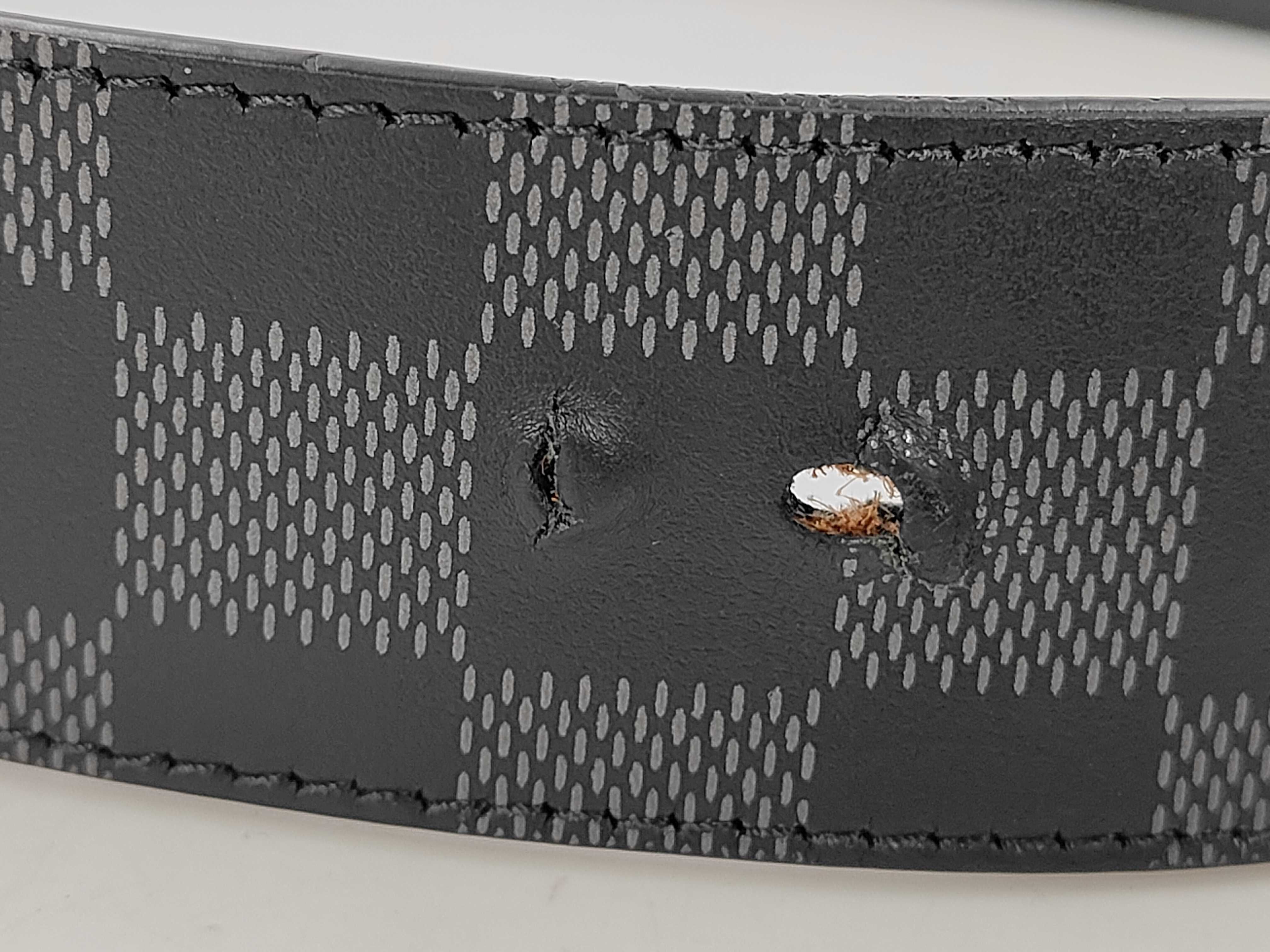 Ceinture LV Initial Damier Infini Reversible Belt — view 6
