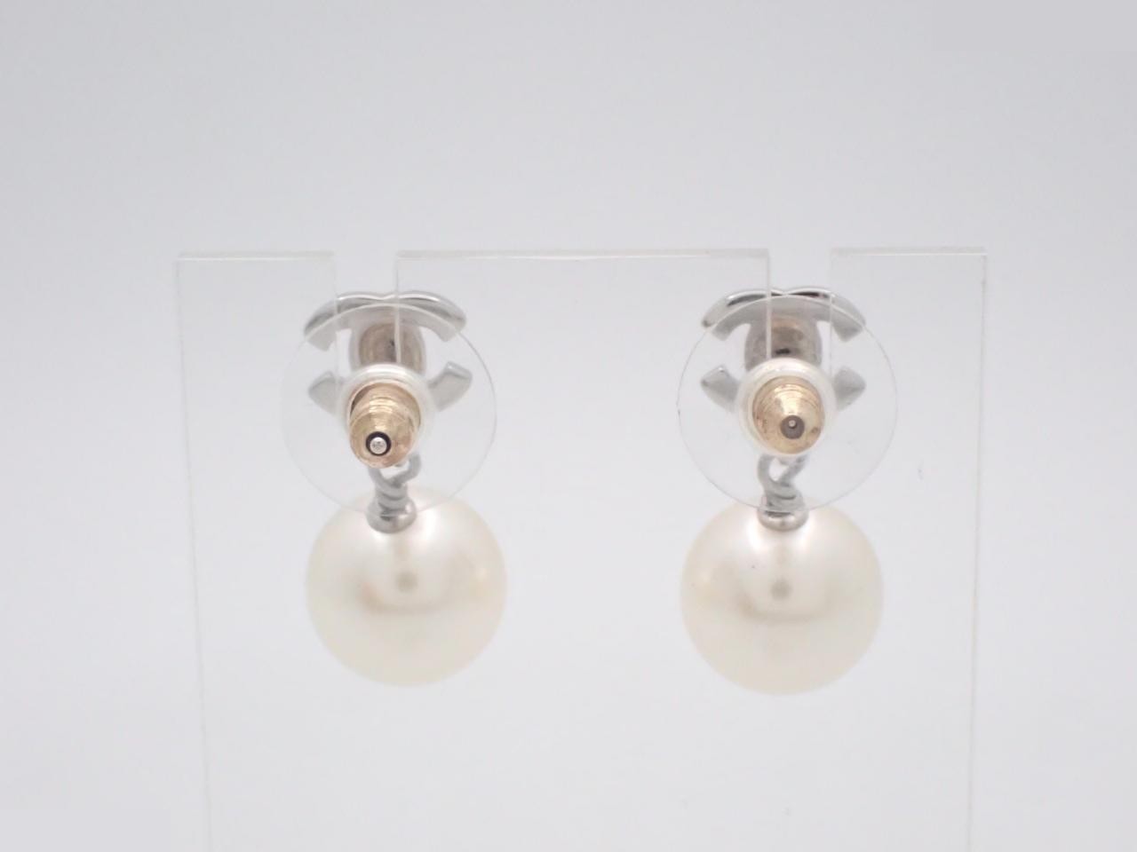 Pearl earrings, 6.9g — view 2