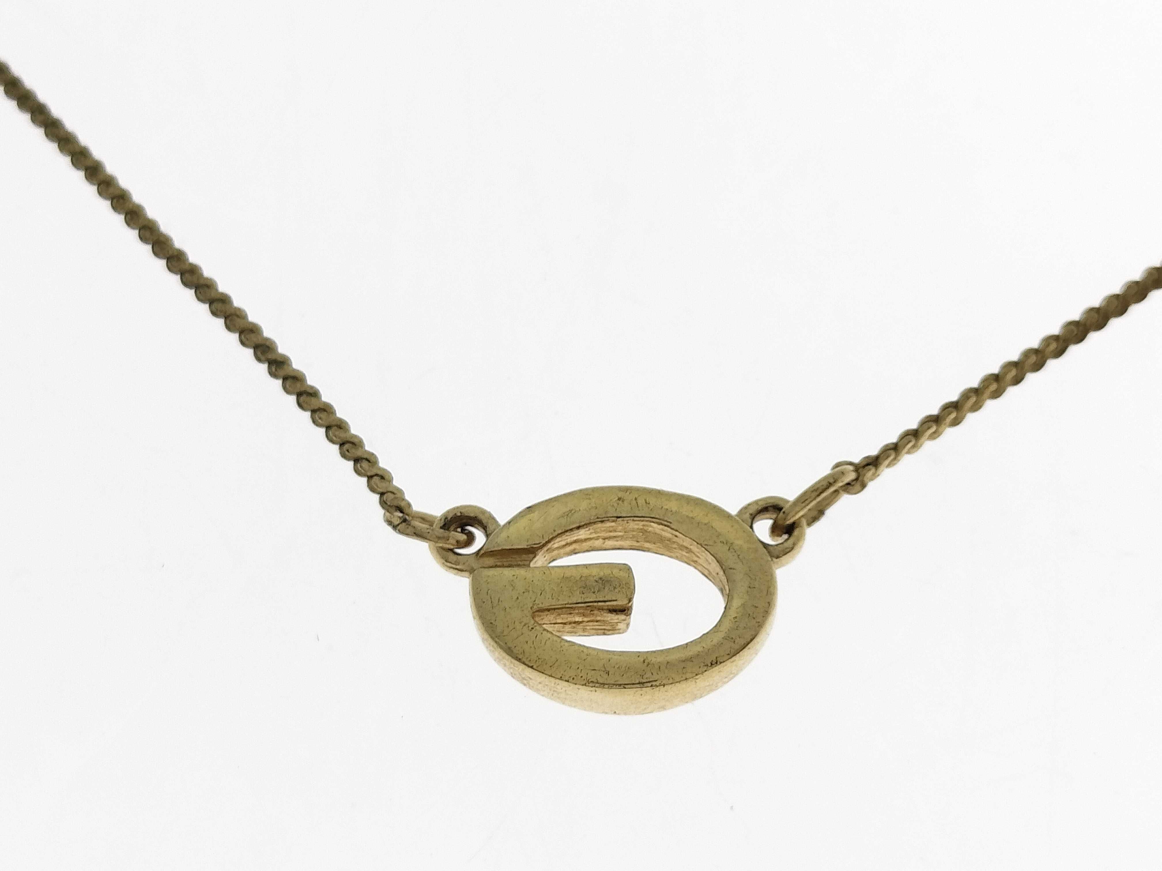 G-logo Cuban link chain gold necklace — view 6