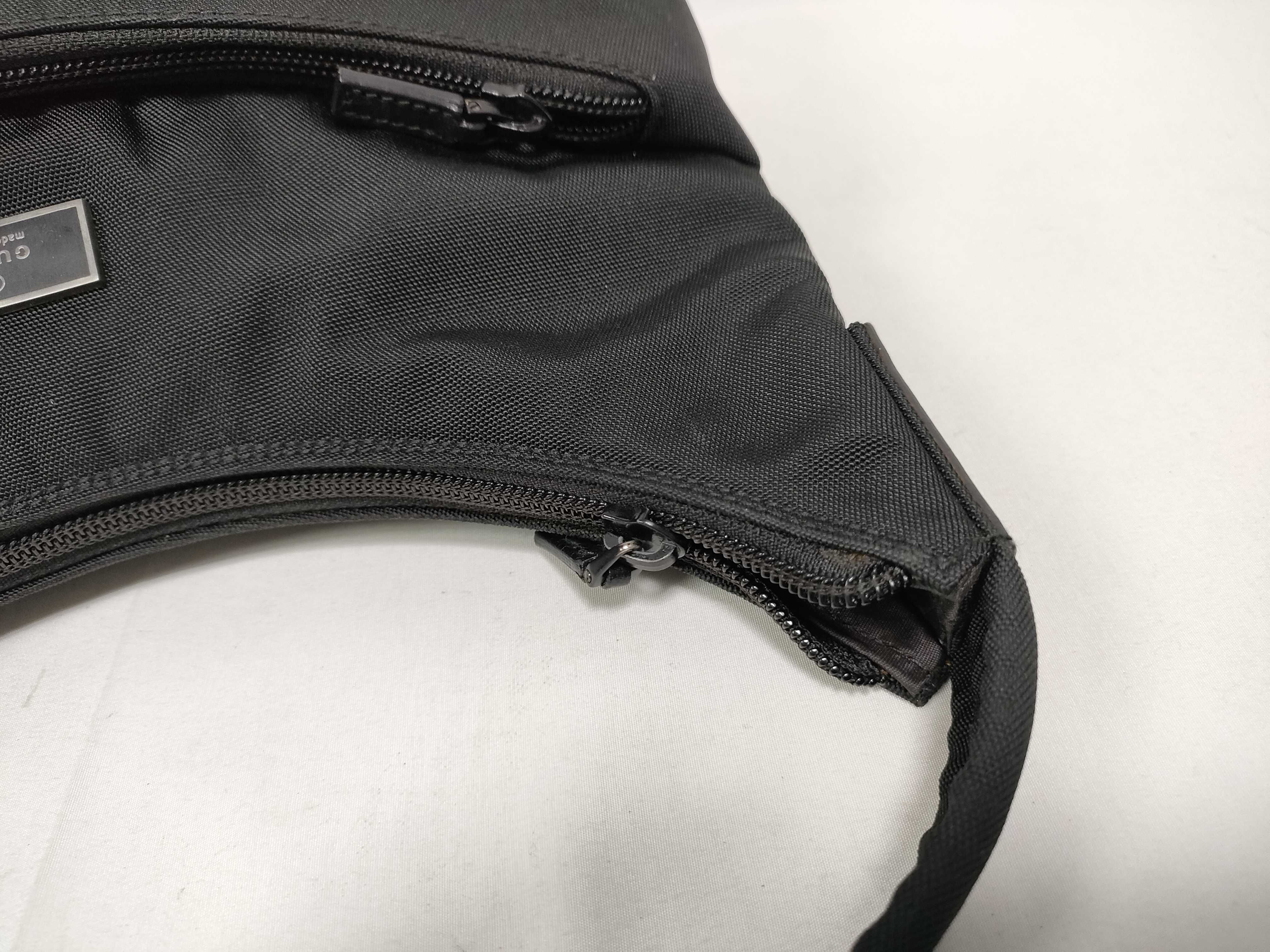 Nylon One-Shoulder Bag, Black Shoulder Bag — view 10