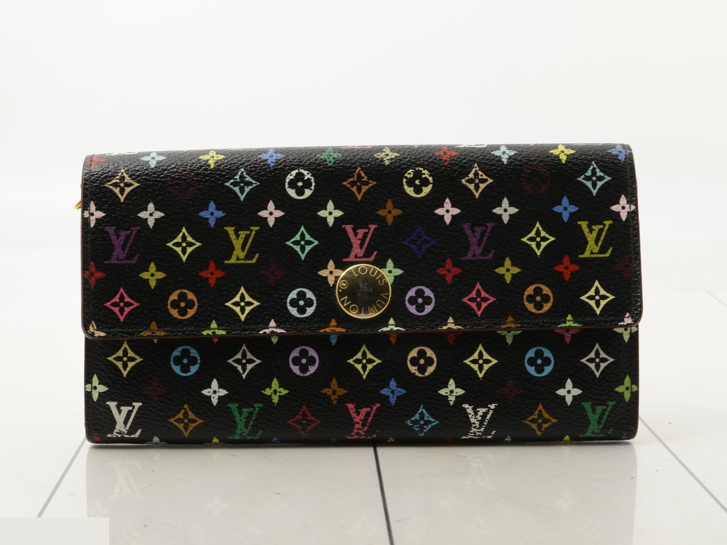 Portefeuille Sarah Noir Grenade