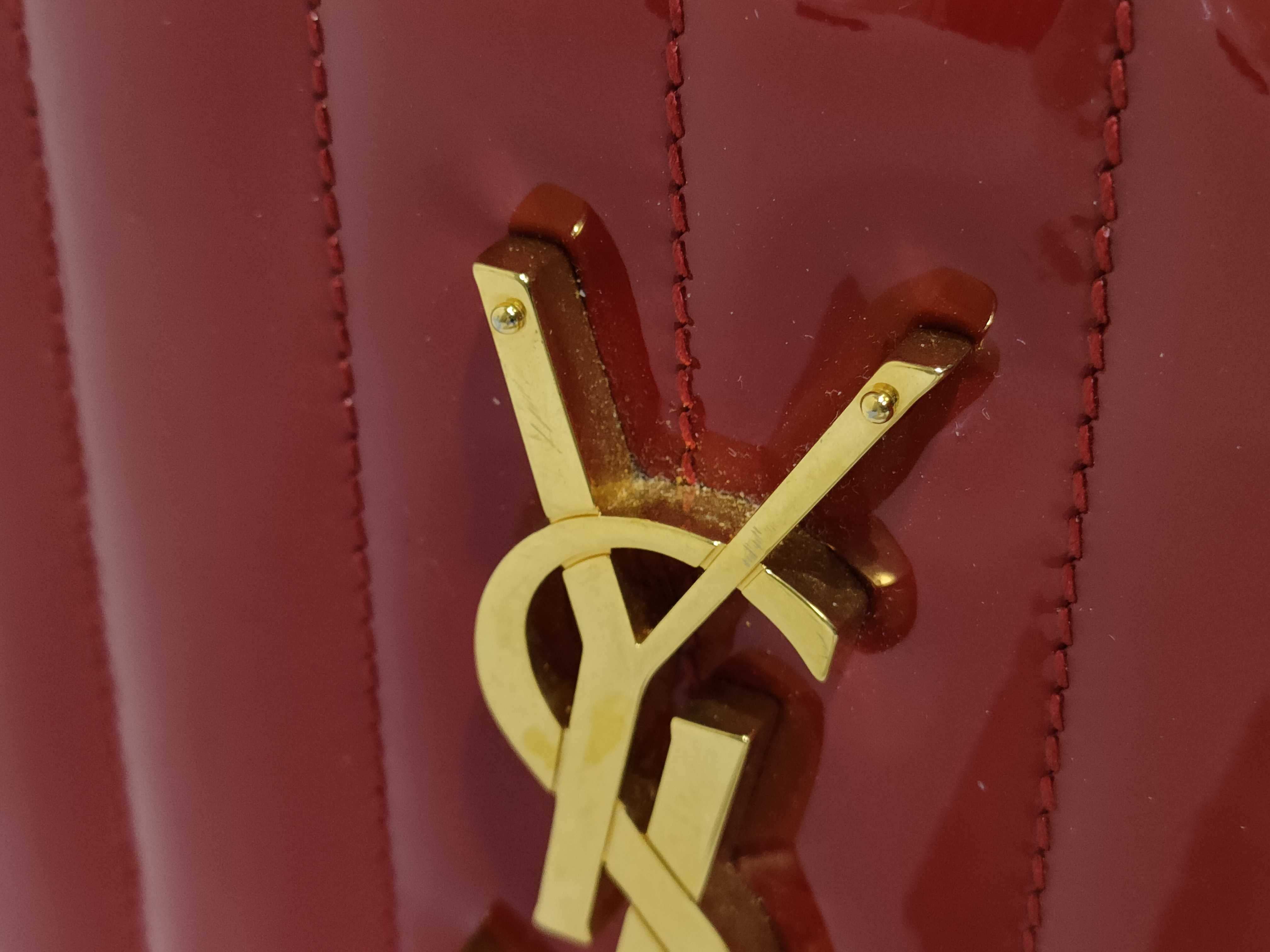 Red Patent Shoulder Bag — view 14