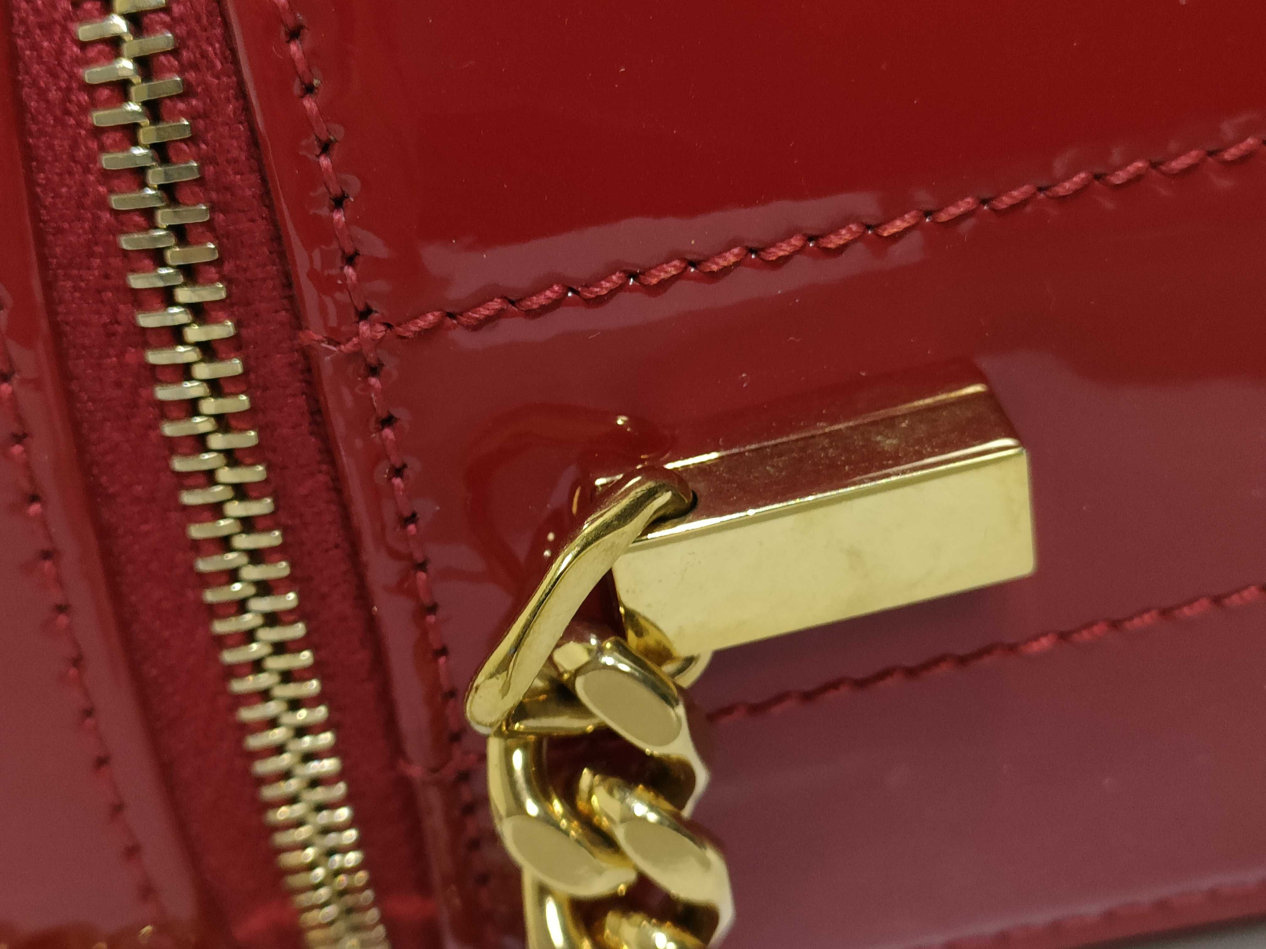 Red Patent Shoulder Bag — view 5