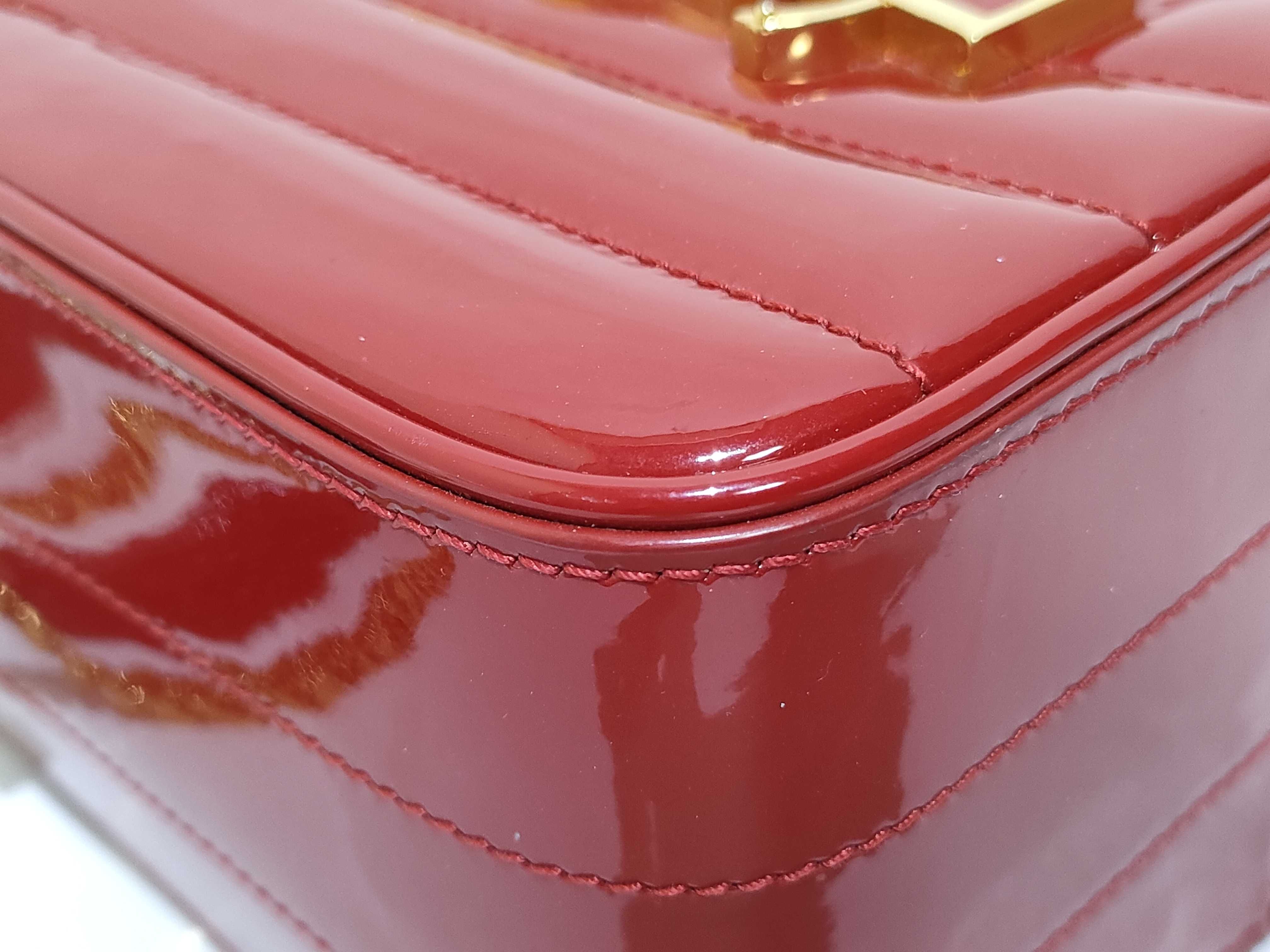 Red Patent Shoulder Bag — view 6