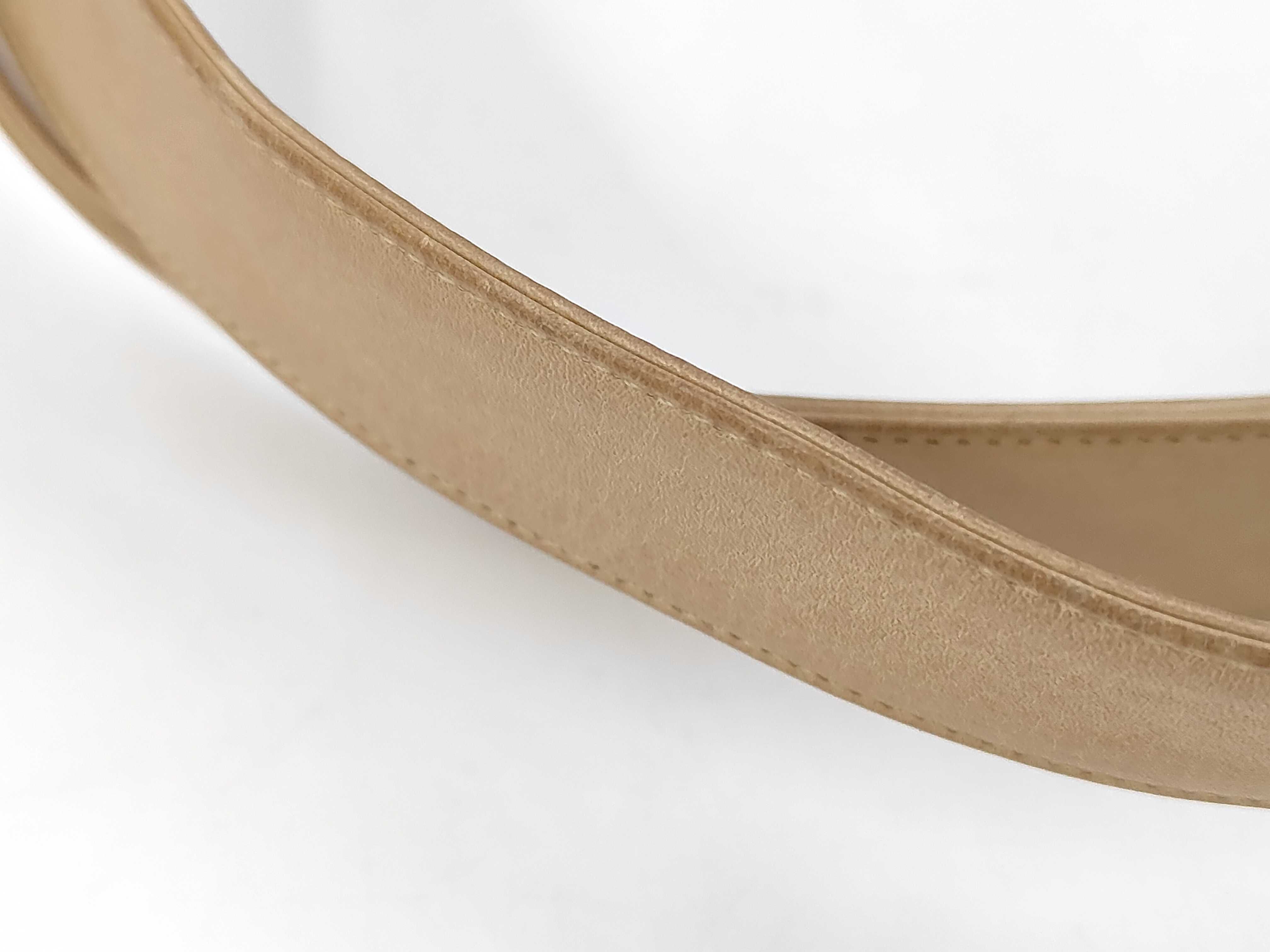 Large Coco Studded Tote Shoulder Bag (Beige) — view 6