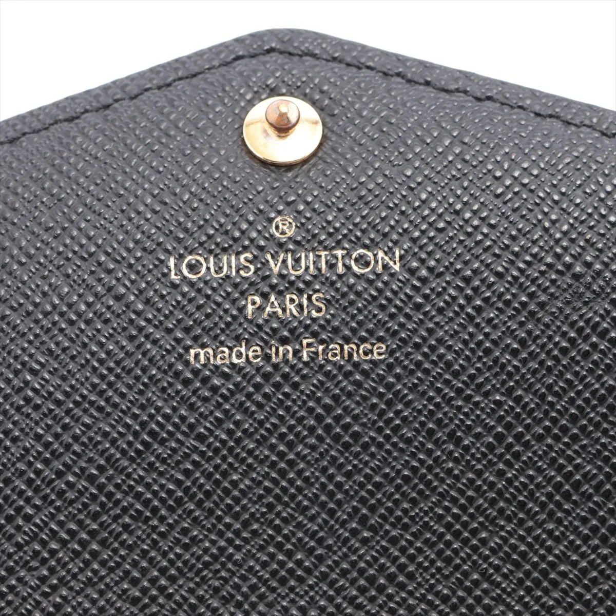 Giant Monogram Reverse Portefeuille Sarah M80726 Marron Long Wallet with initials; RFID detected. — view 8