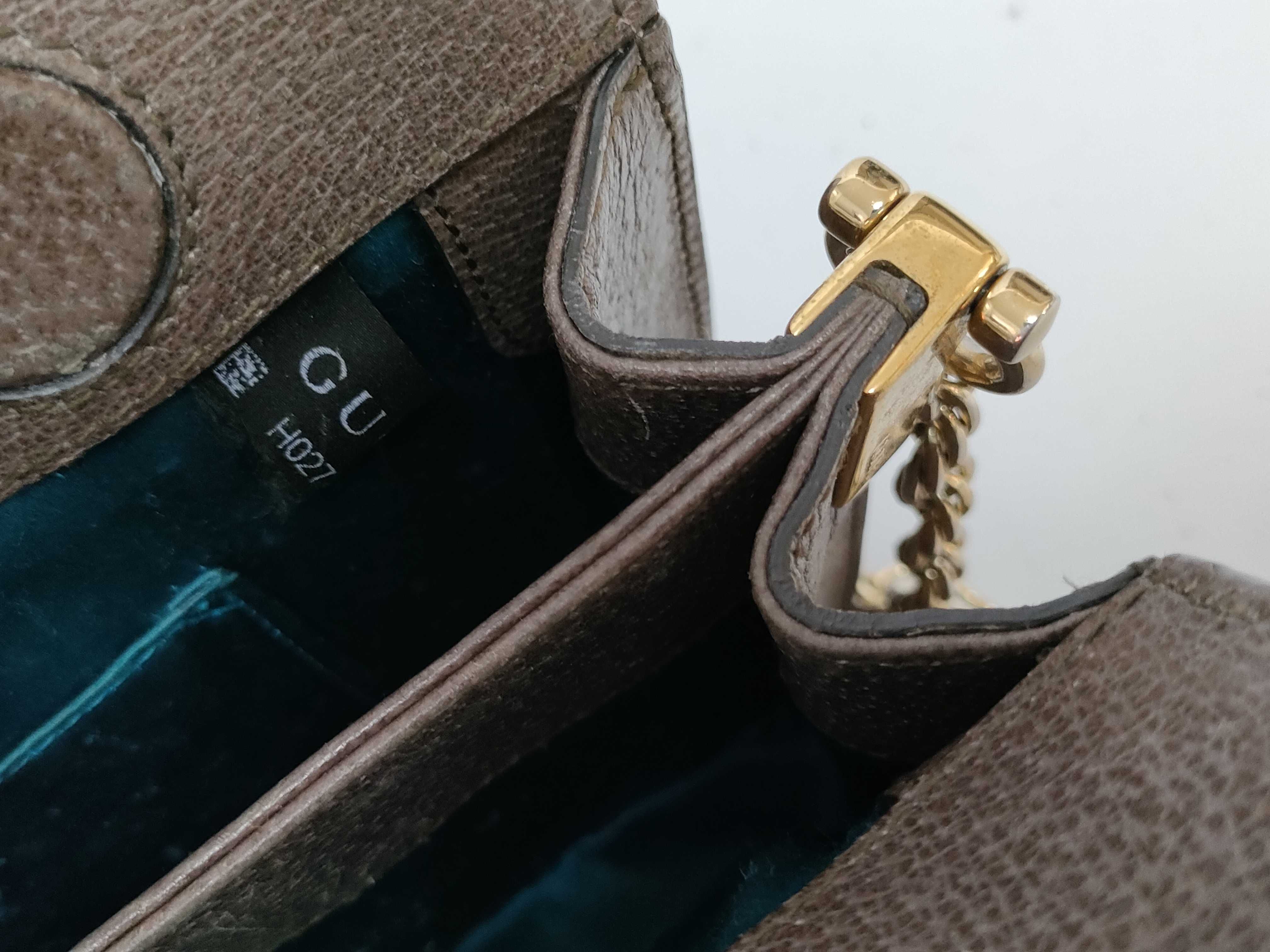 GG Supreme Ophidia PVC Chain Shoulder Bag — view 8