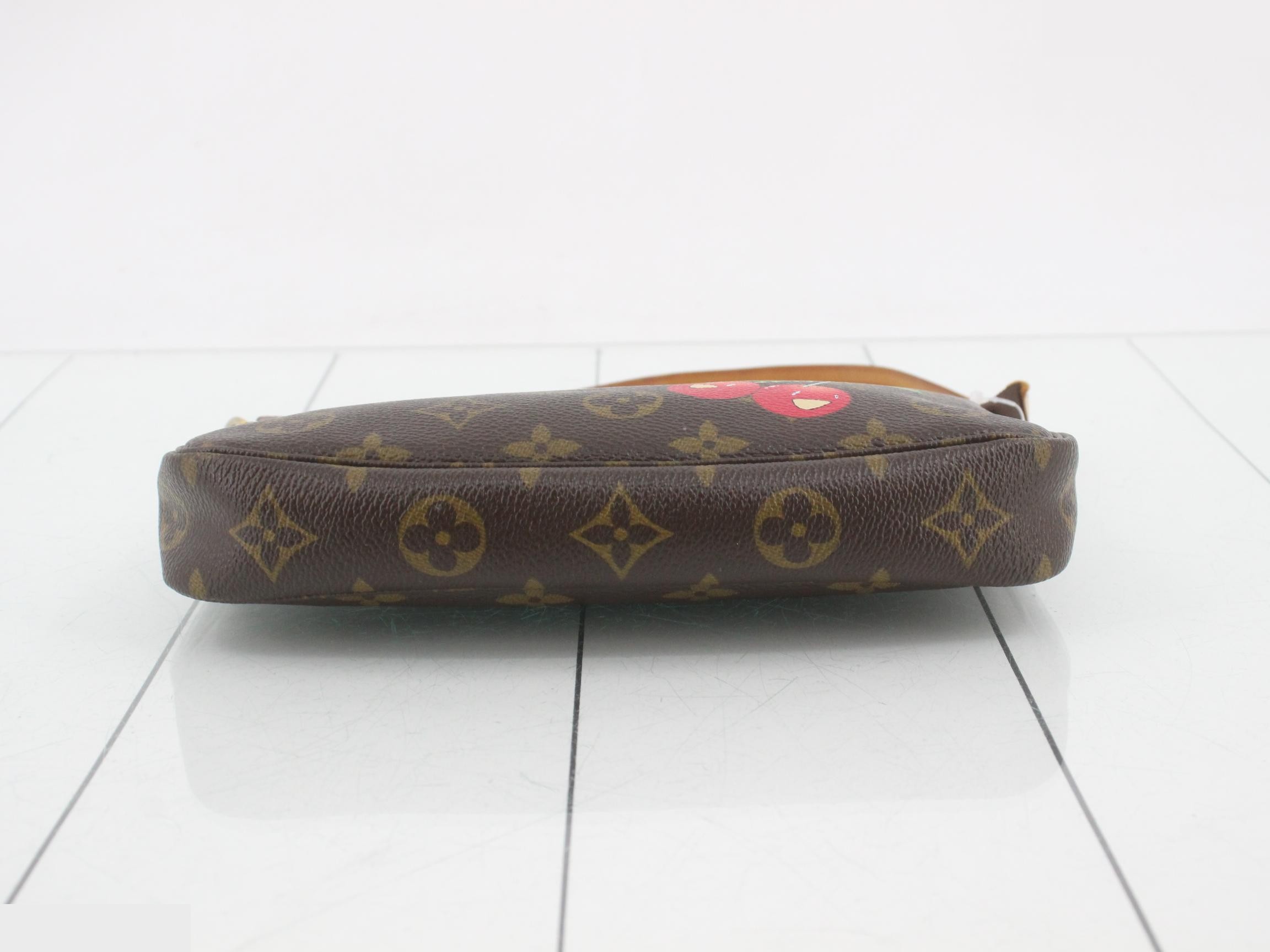 2005 Monogram Cherry Pochette Accessoires — view 3