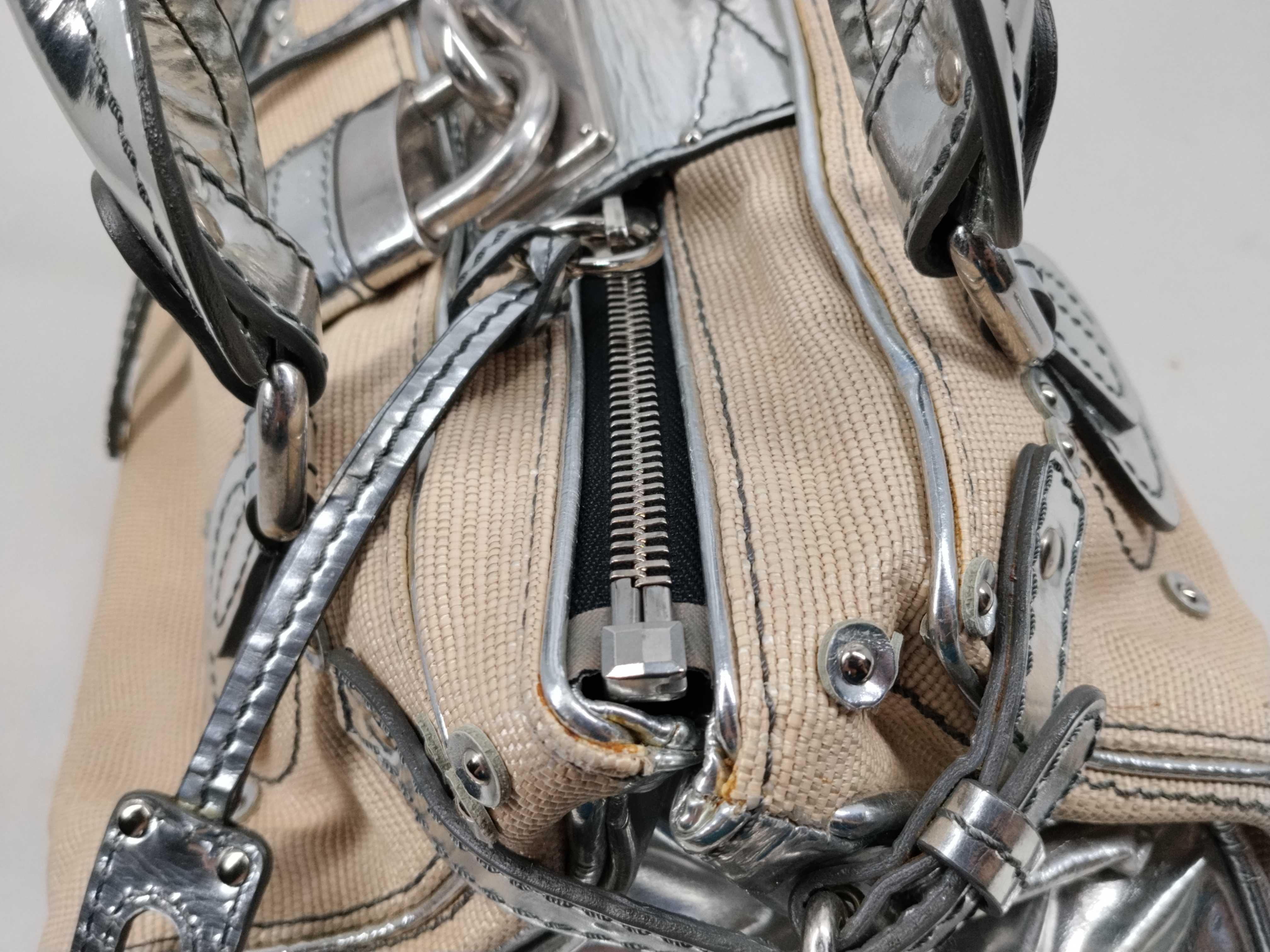 canvas/leather handbag — view 7
