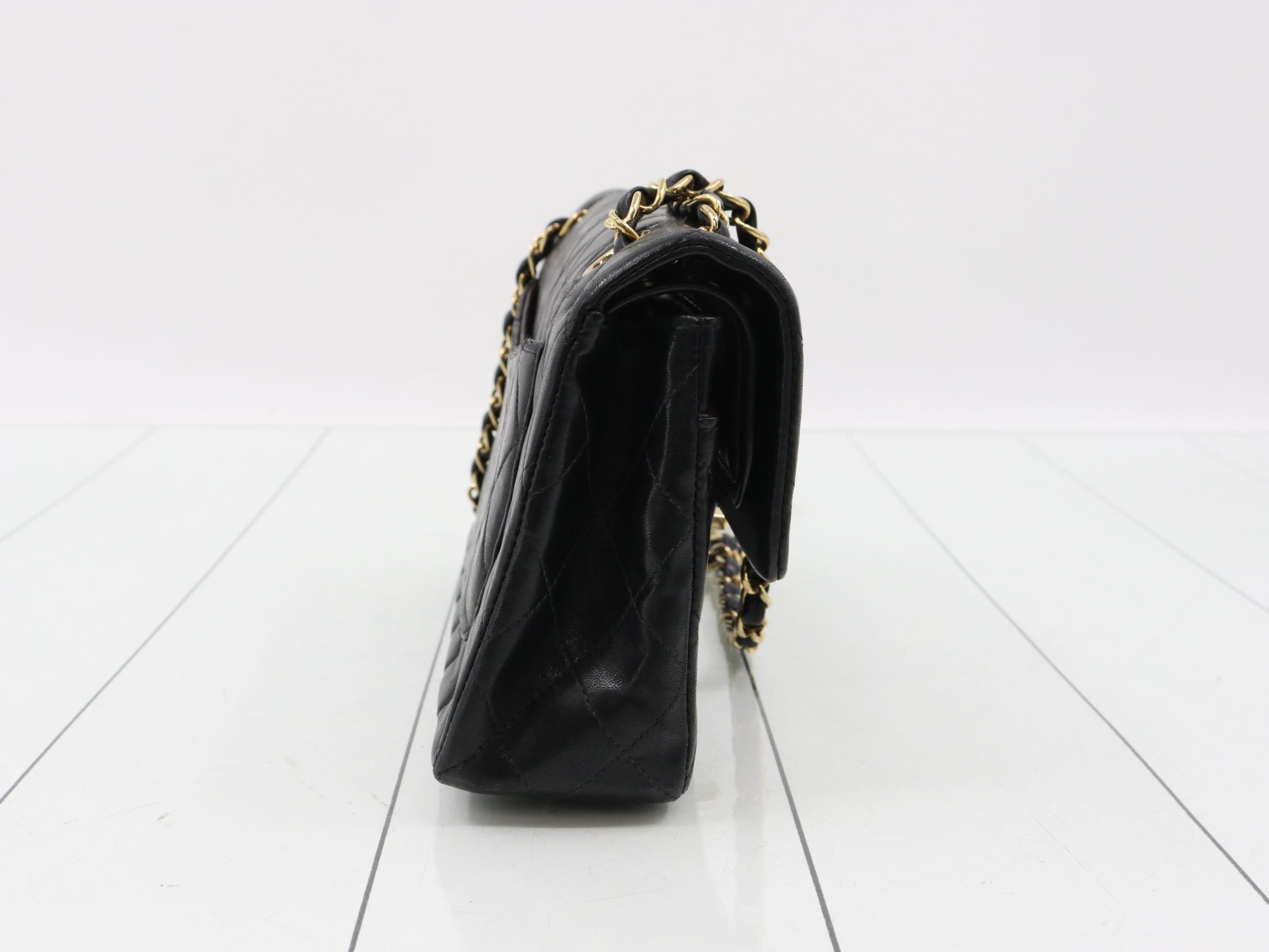 Matelassé 23 Double Flap Lambskin Chain Shoulder Bag, Series 7 — view 4