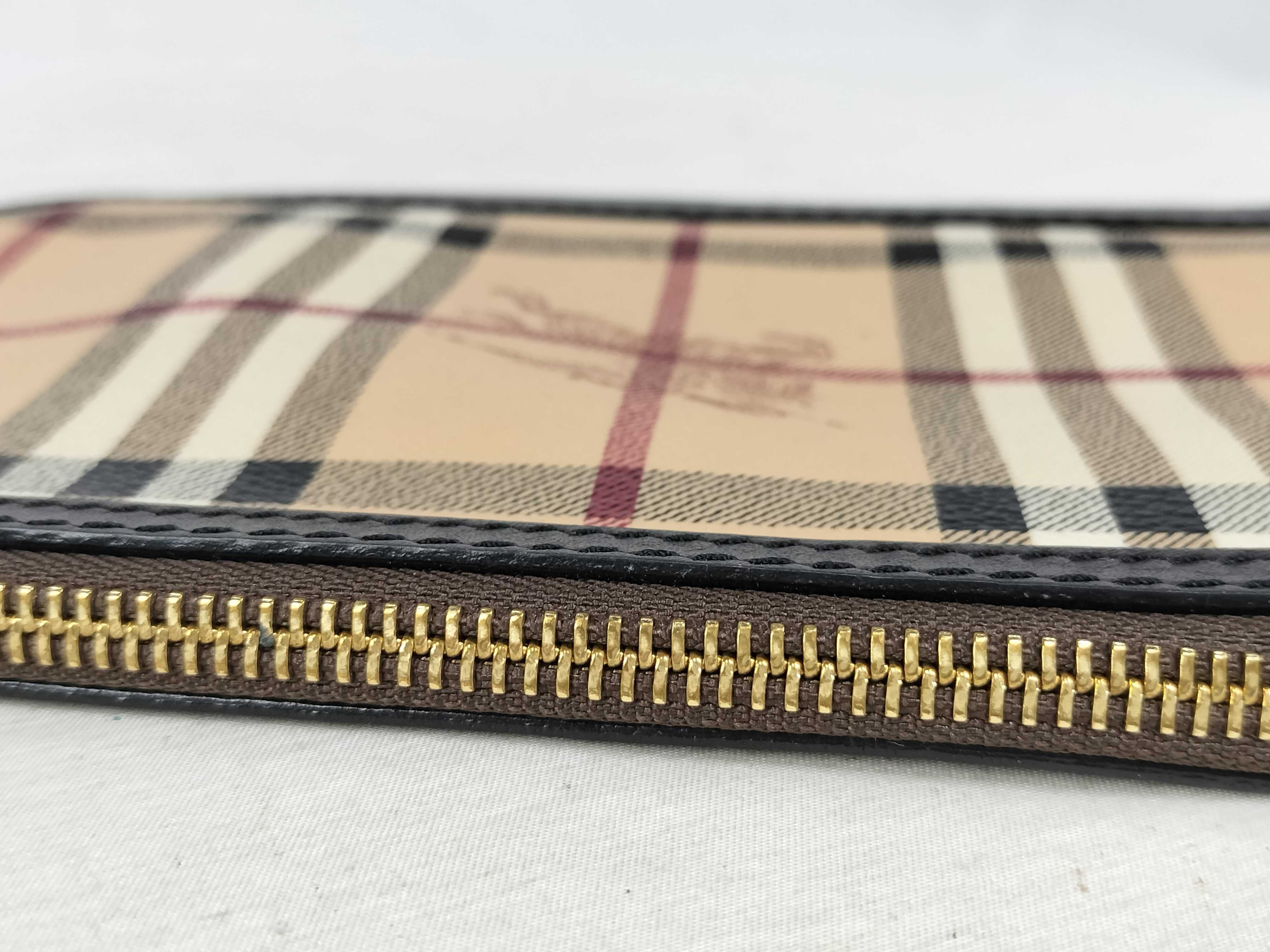 Shoulder Bag, Checkered Pattern, Beige Shoulder Bag — view 6