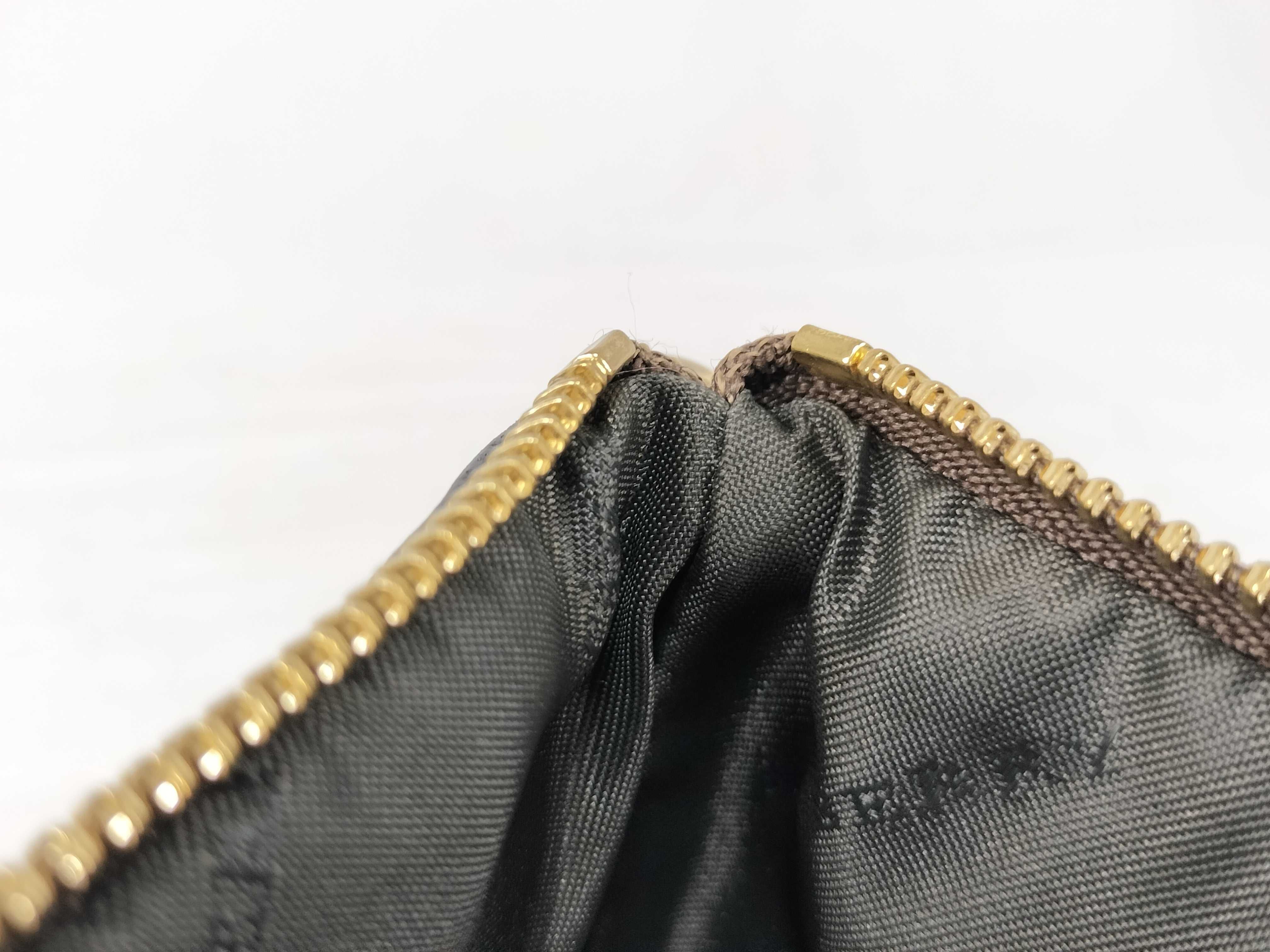 Shoulder Bag, Checkered Pattern, Beige Shoulder Bag — view 9