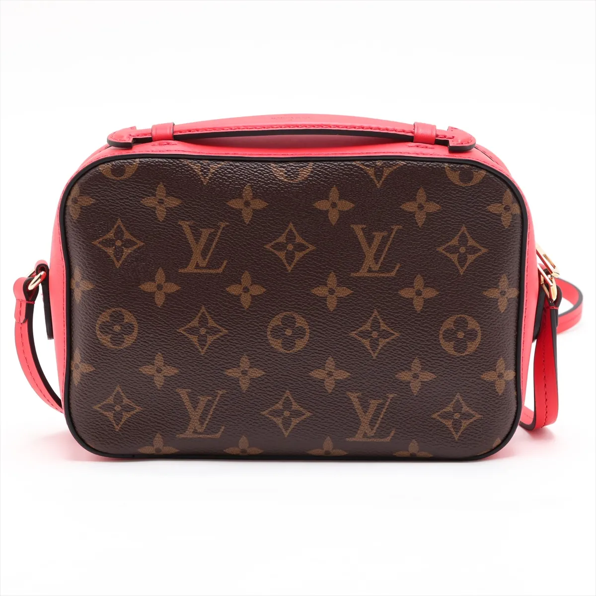 Monogram Saint-Onge M43556 CA2188 Brown x Red (RFID detected) — view 2