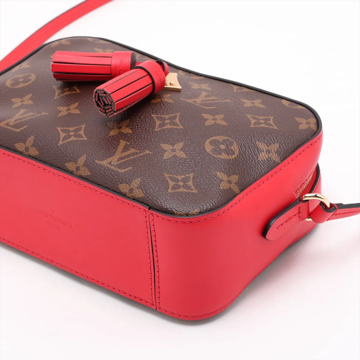 Monogram Saint-Onge M43556 CA2188 Brown x Red (RFID detected) — view 3