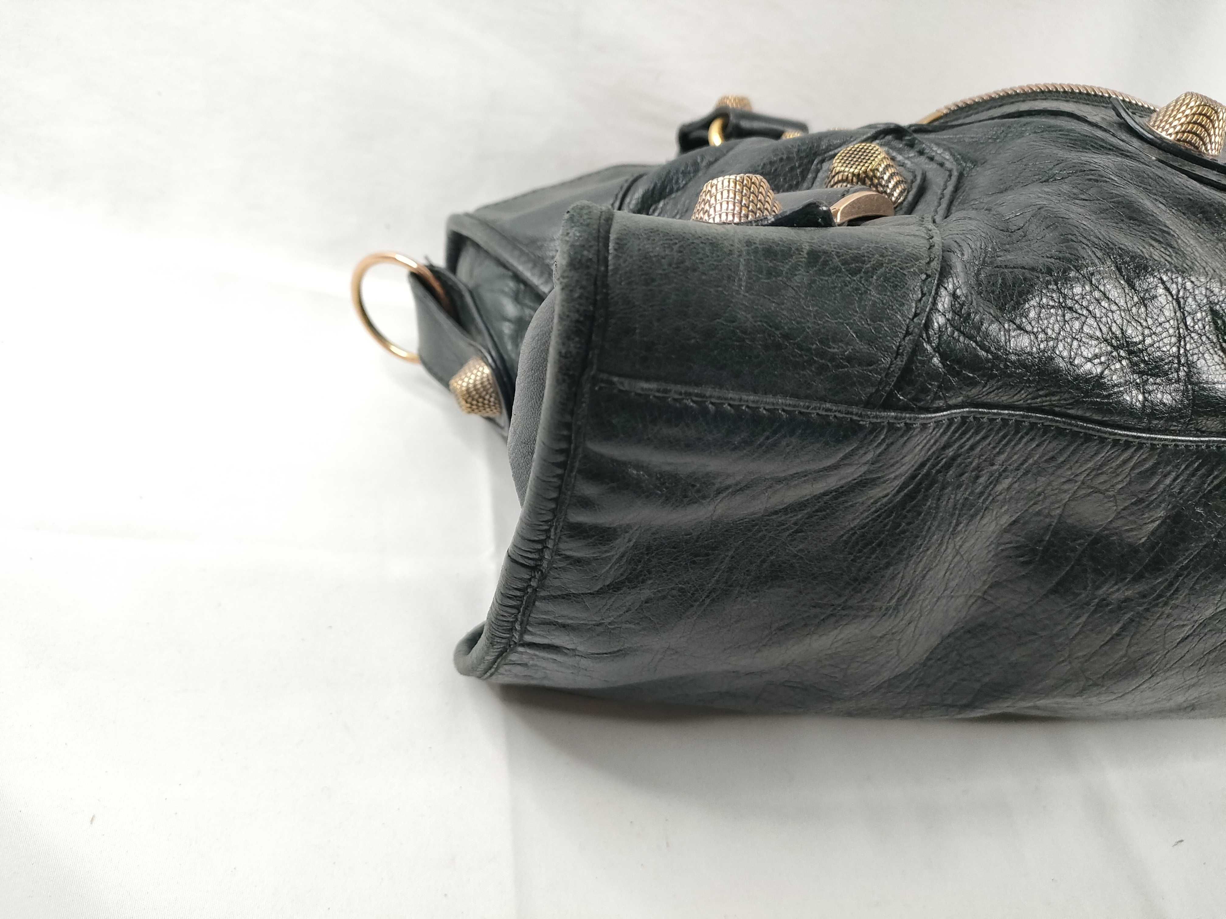 ID - Giant Part Time Cow Skin 2-Way Shoulder Bag 173082 Mirror Included Tote Bag — view 3
