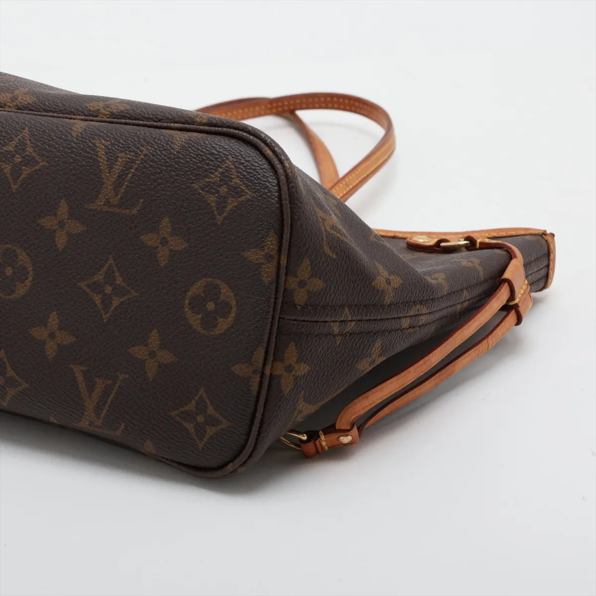 Monogram Neverfull PM M40155 VI4038 Brown — view 3
