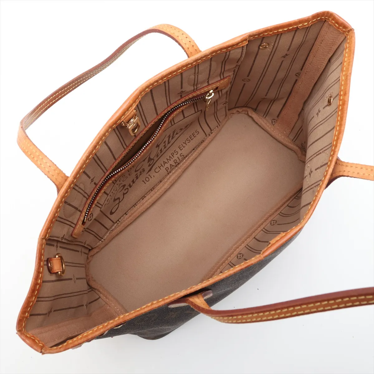 Monogram Neverfull PM M40155 VI4038 Brown — view 7