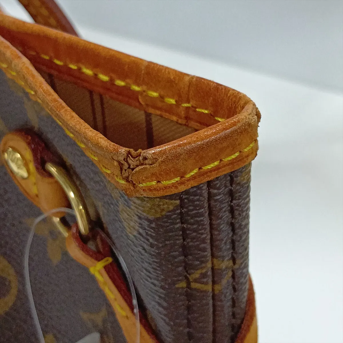Monogram Neverfull PM M40155 VI4038 Brown — view 10