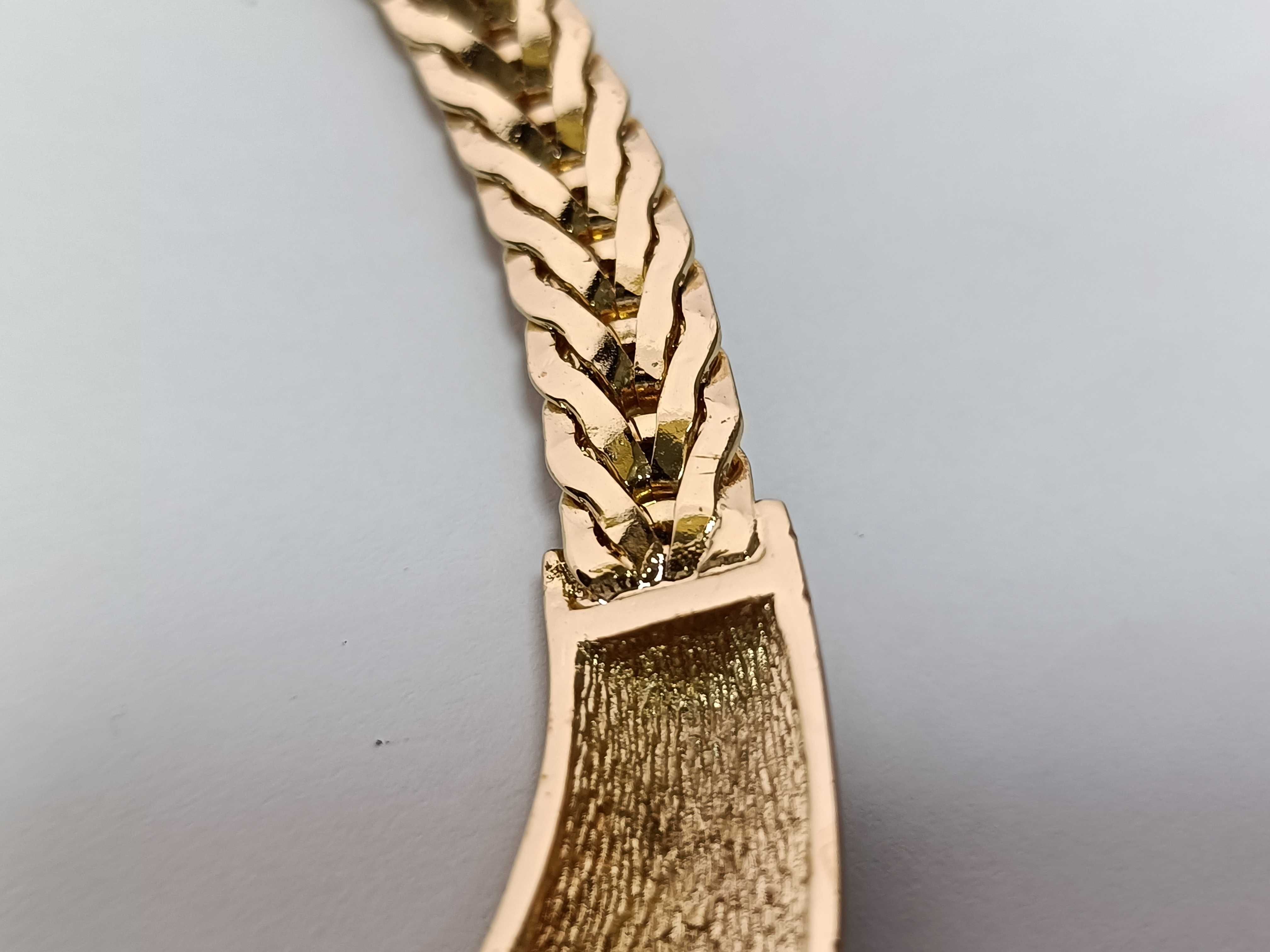 Christian Galliano era costume choker necklace, gold necklace — view 7