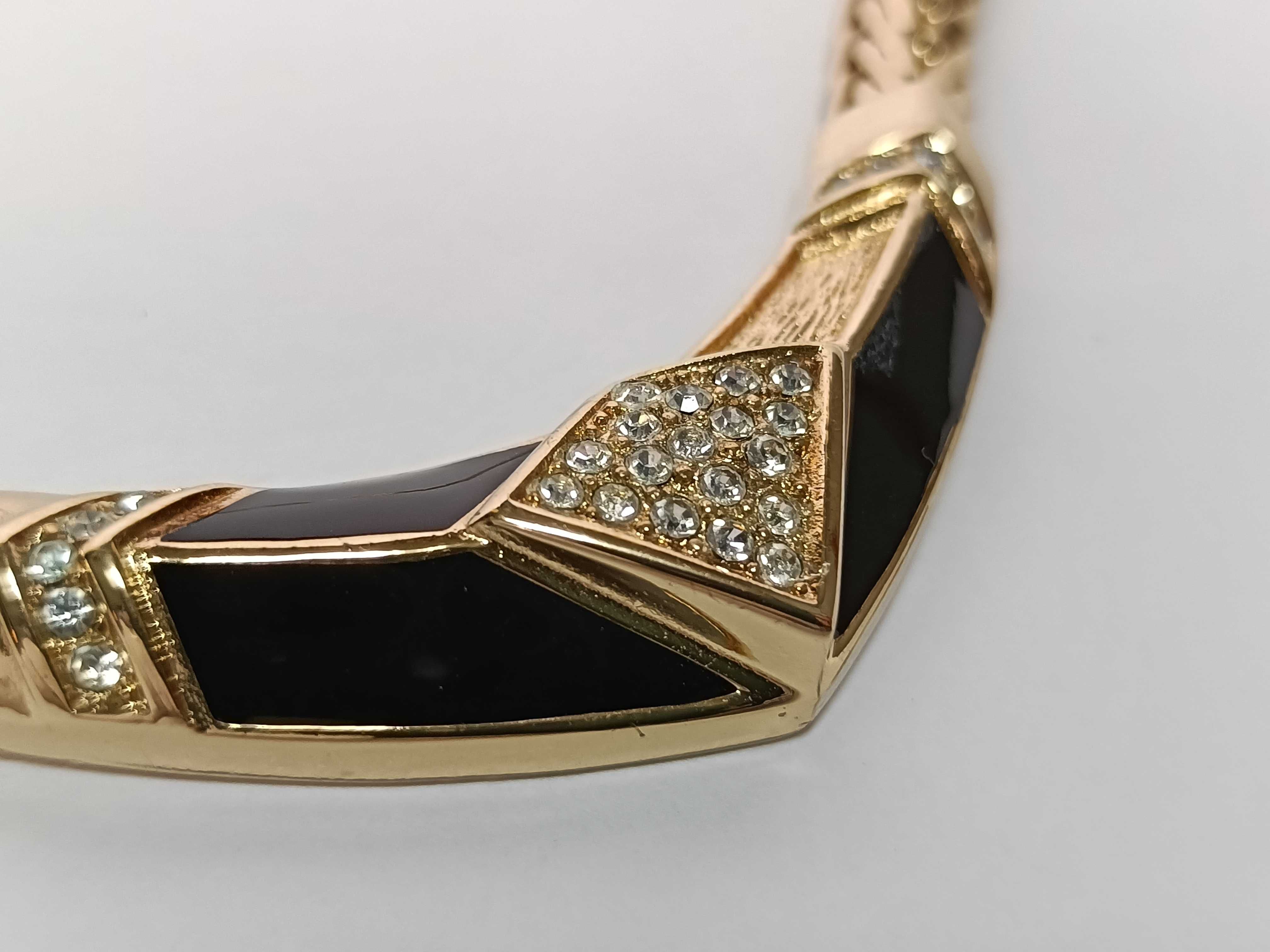 Christian Galliano era costume choker necklace, gold necklace — view 9