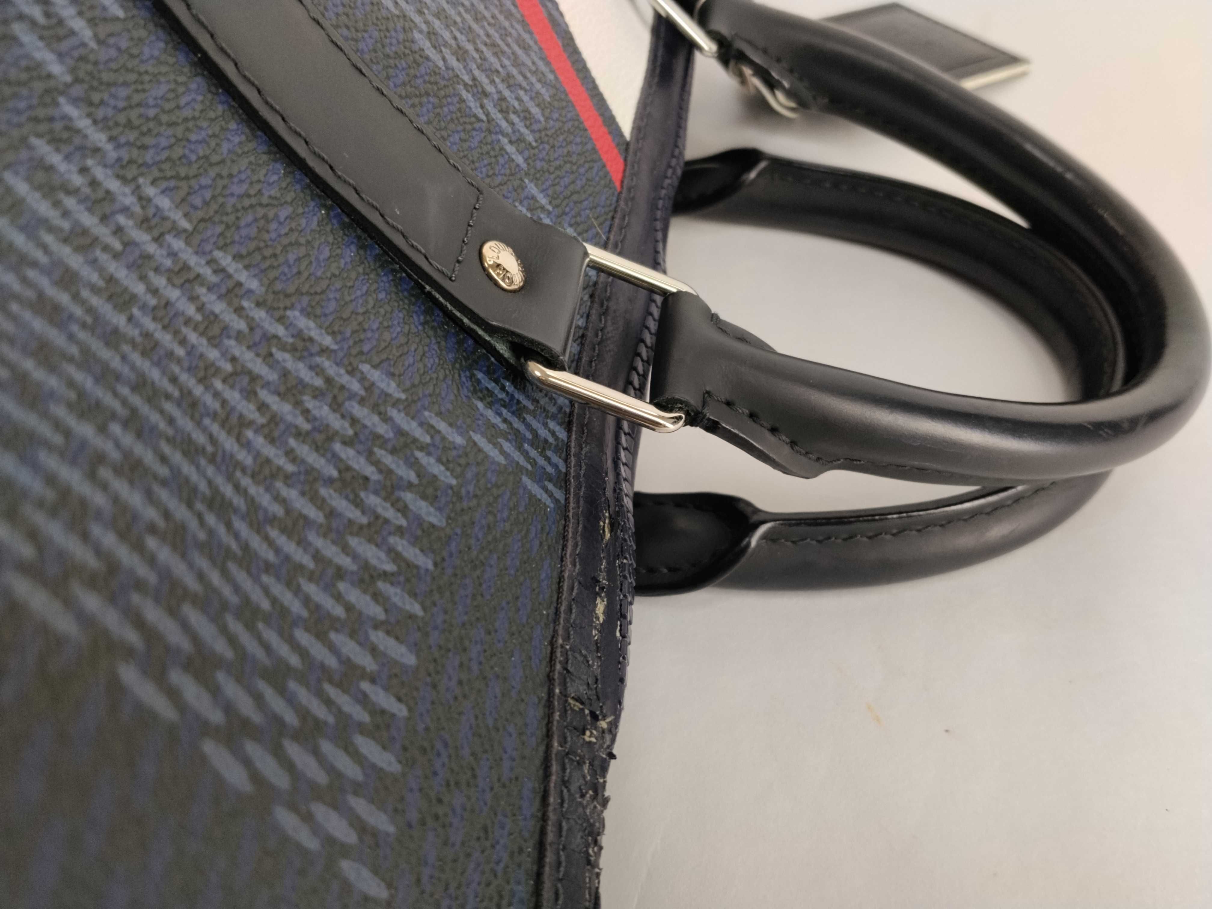 Damier Cobalt America's Cup Keepall Bandoulière 45 N44008 MB0187 Accessories: Shoulder strap, name tag, shoulder bag — view 5