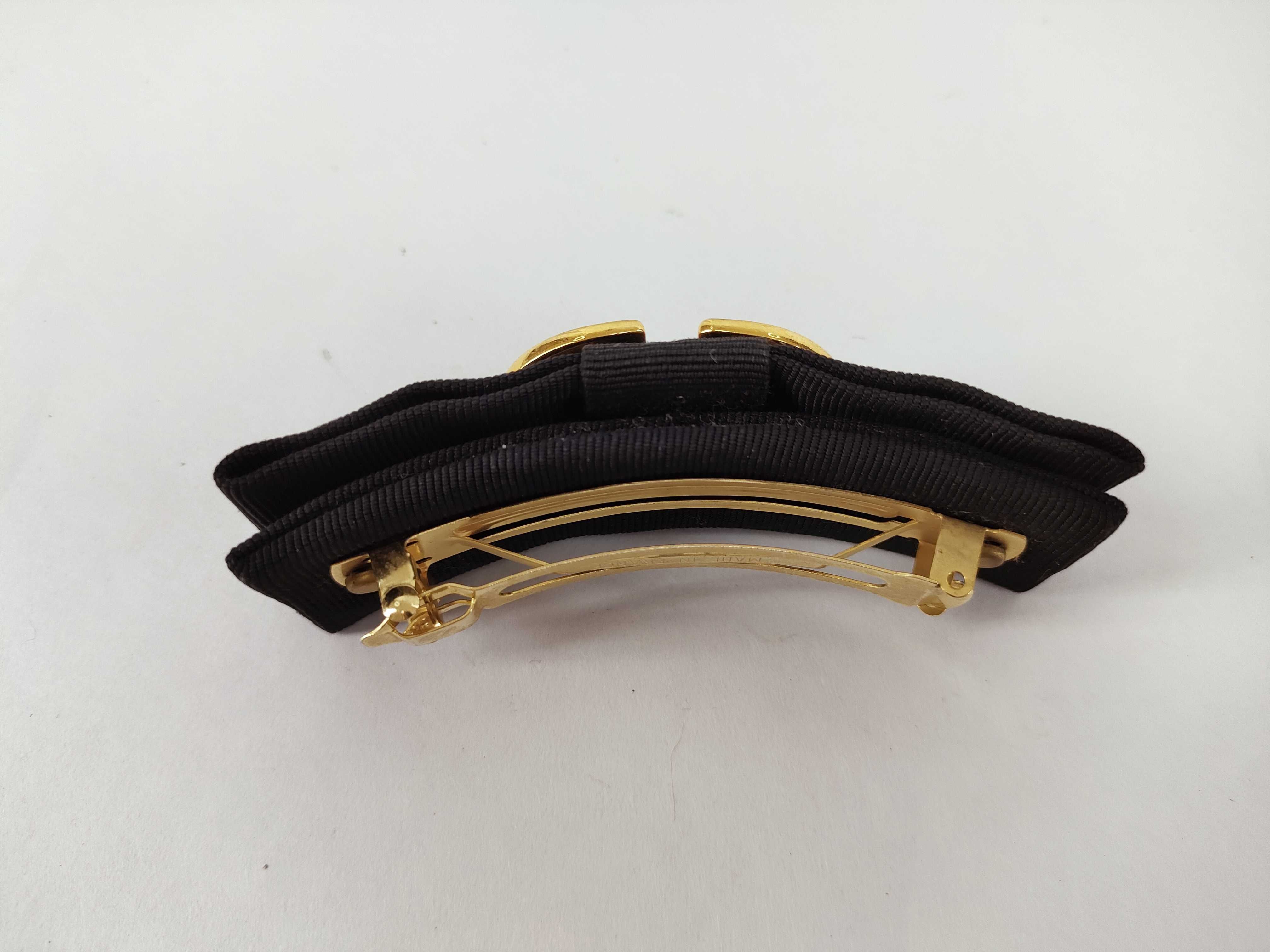logo barrette hair accessory — view 2