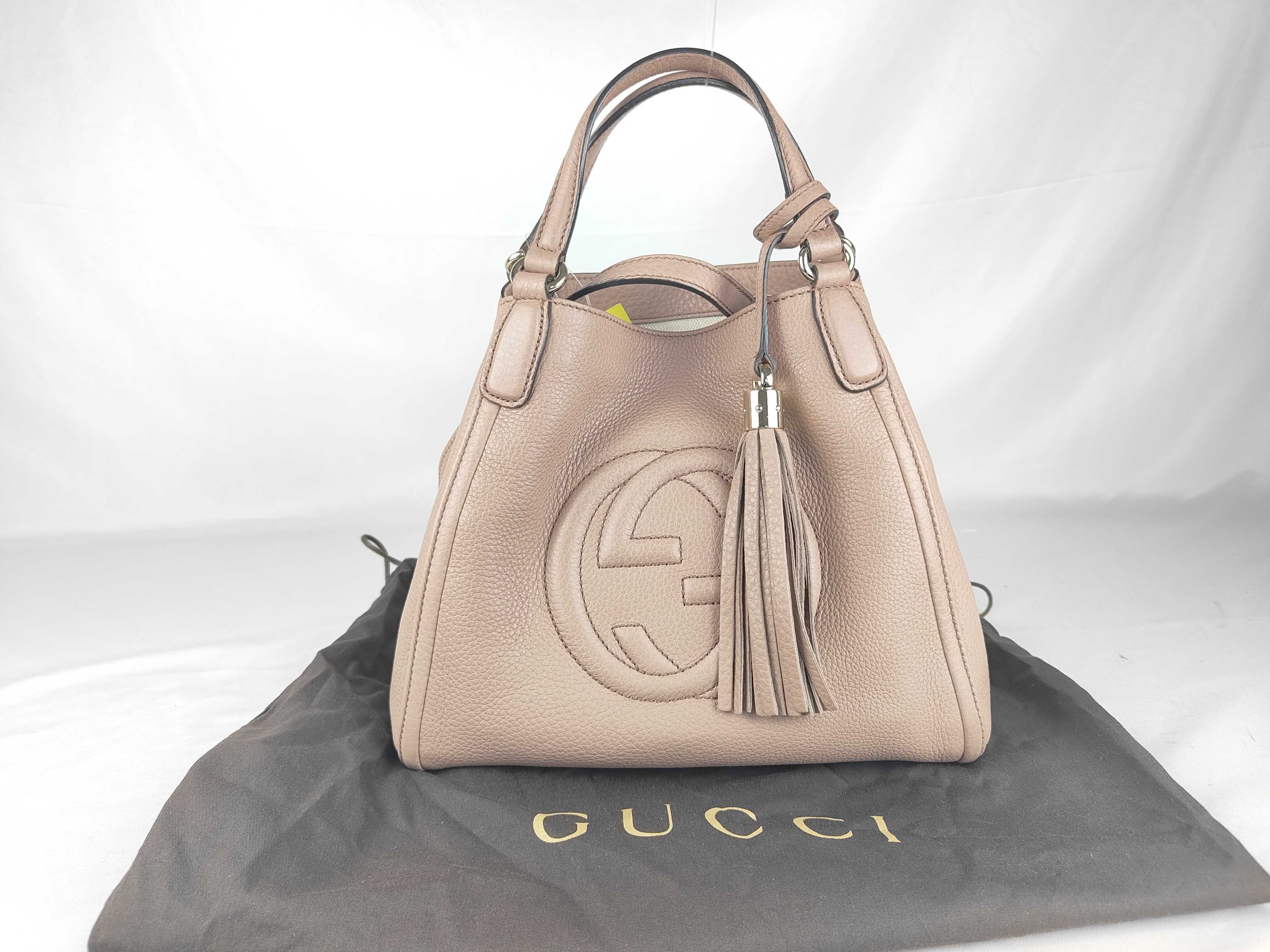 Soho 2-Way Handbag 336751 525040 with Strap and Charm