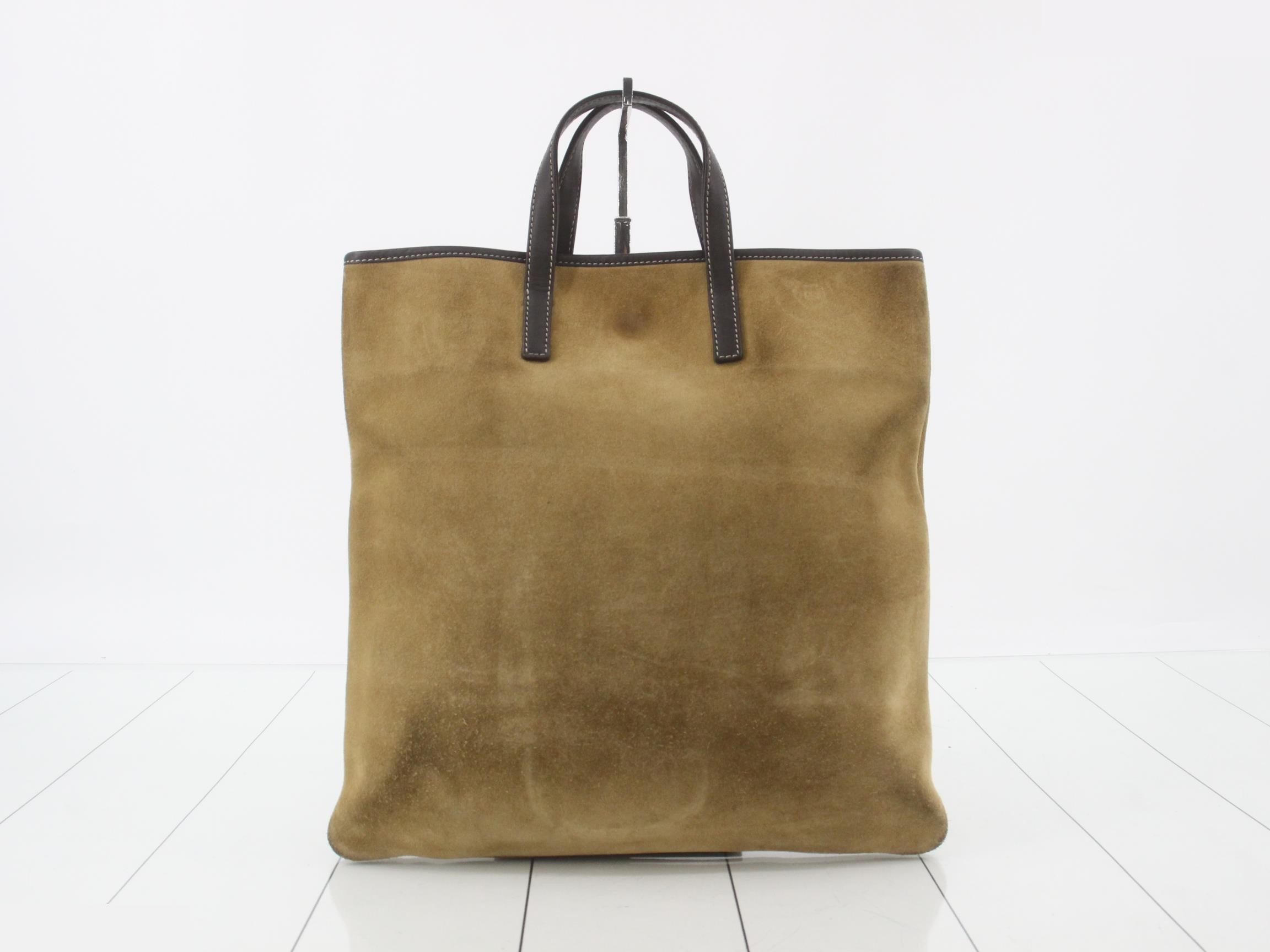 Anagram Suede Tote Bag/Handbag — view 2