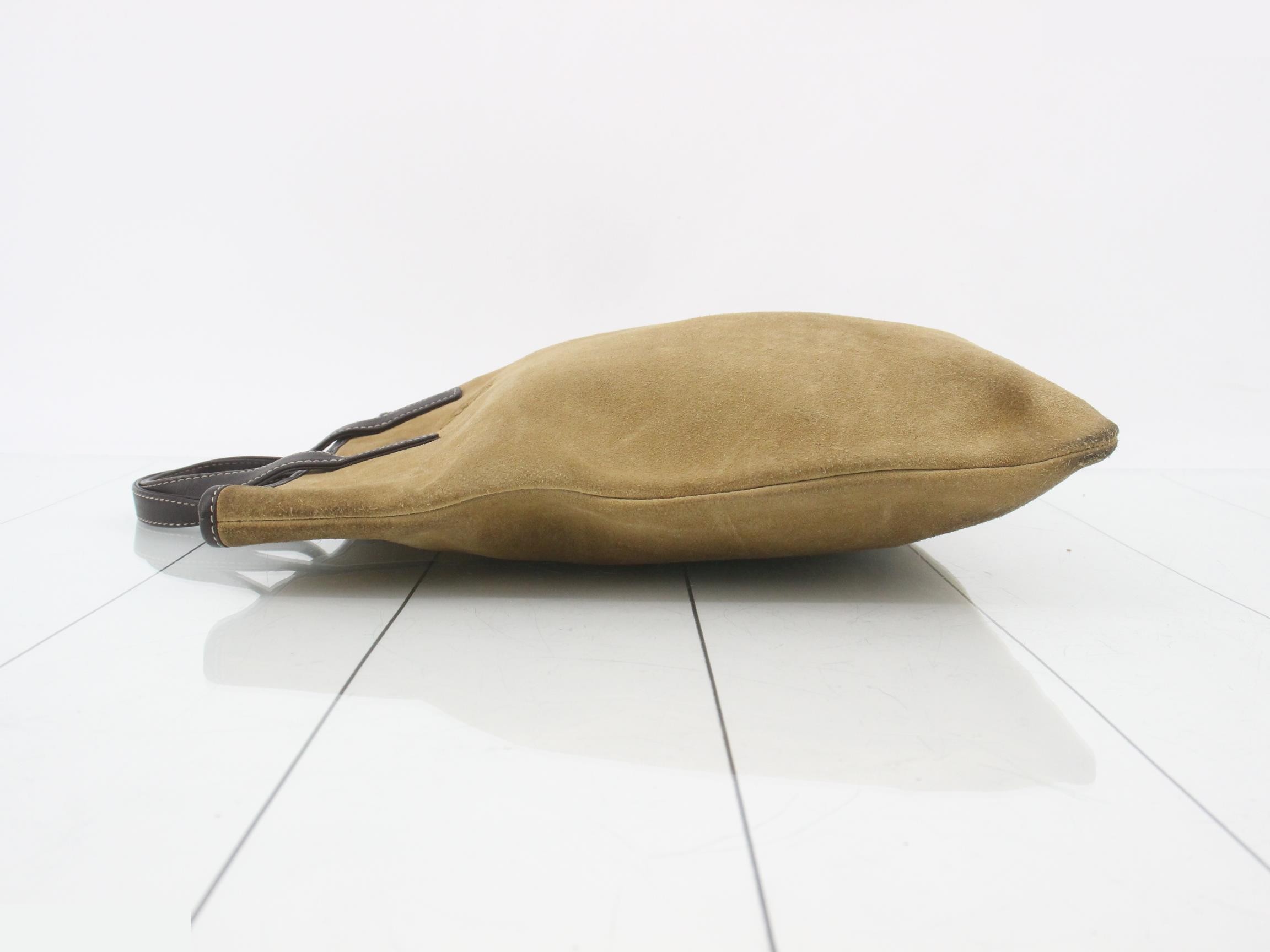 Anagram Suede Tote Bag/Handbag — view 4
