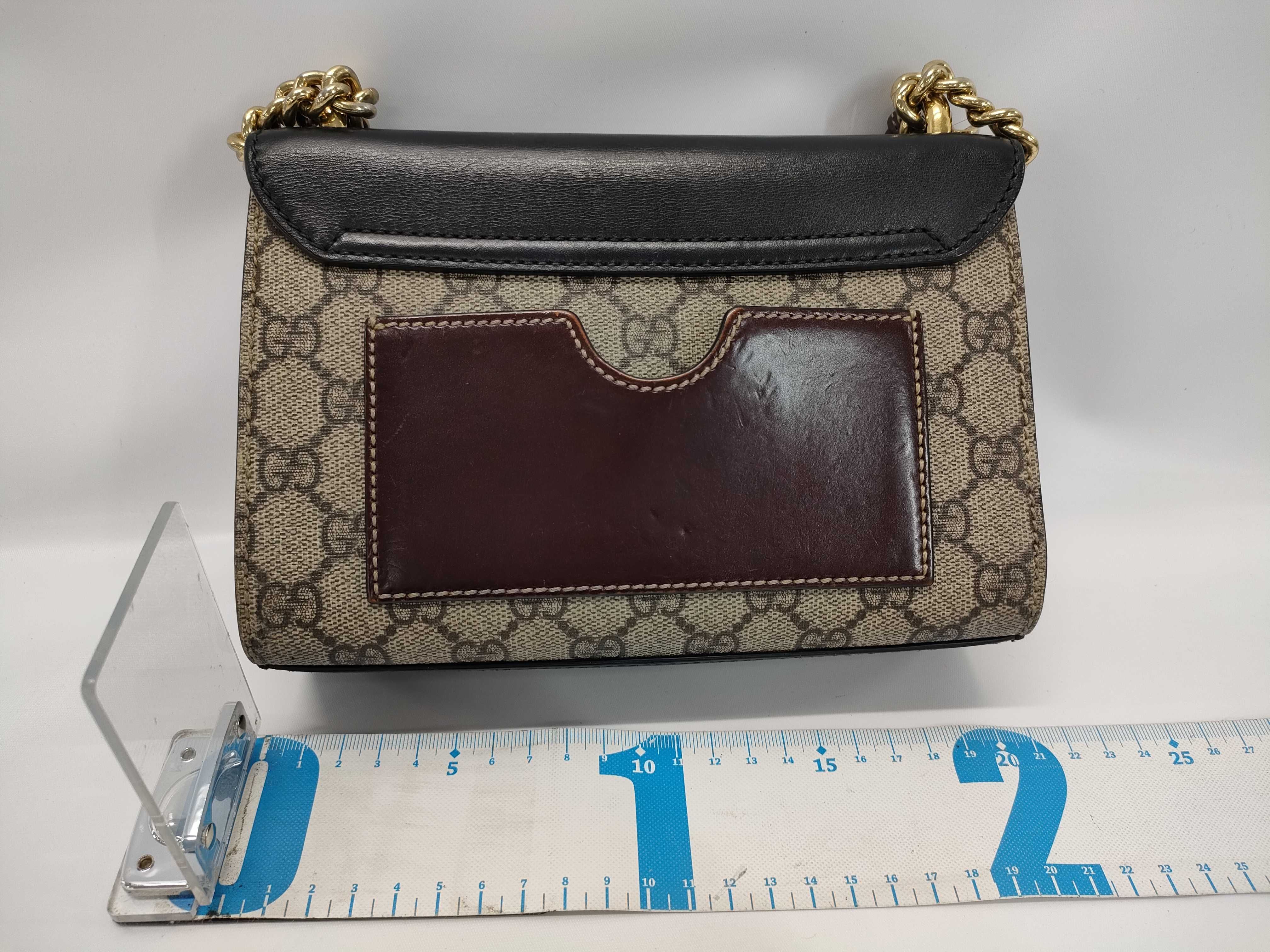 GG Supreme Padlock Chain Shoulder Bag — view 2