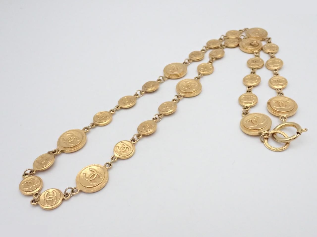 Vintage Classic (Precious Metal) Necklace Pendant, Chain approx. 79cm — view 3
