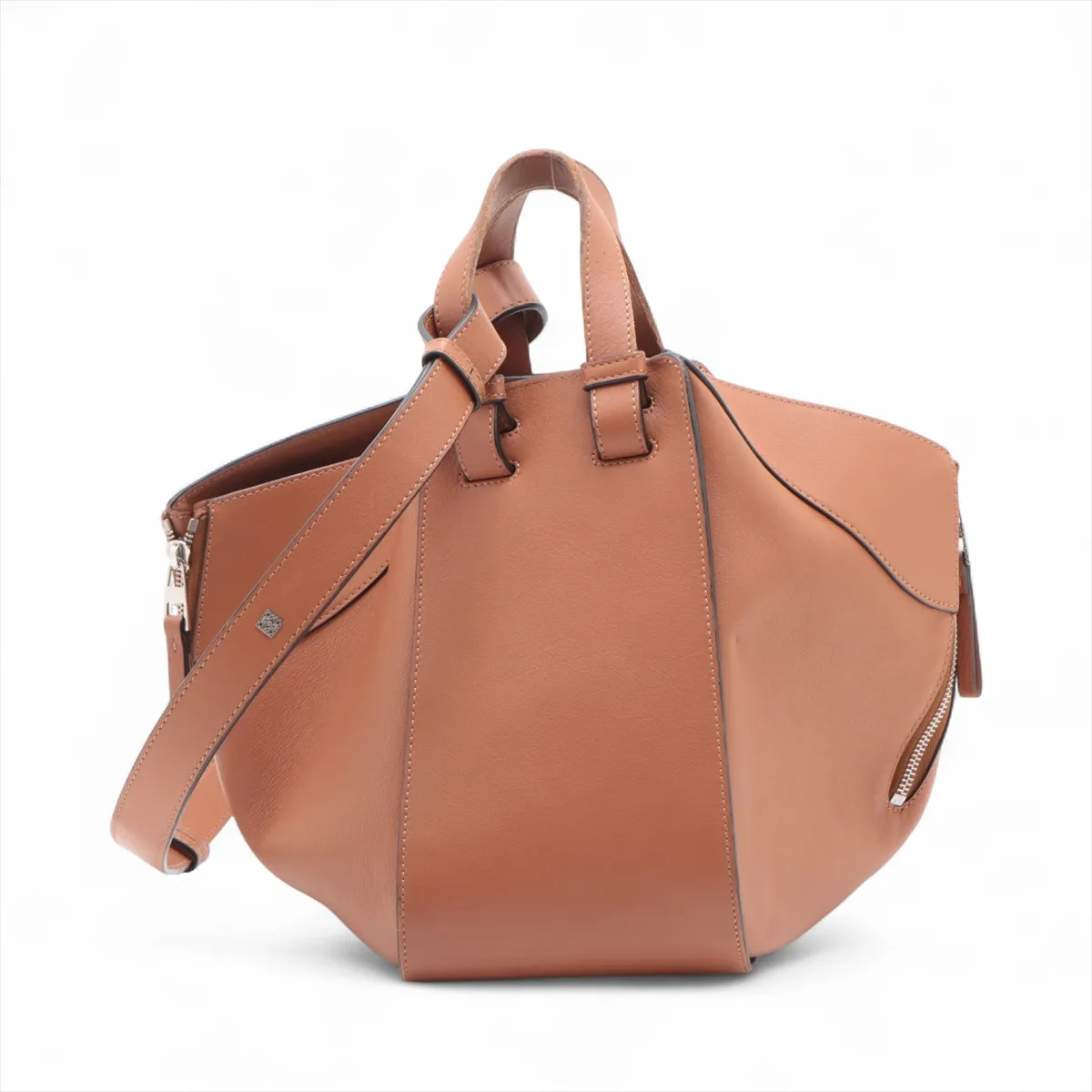 Hammock Small Leather 2WAY Handbag Brown — view 2