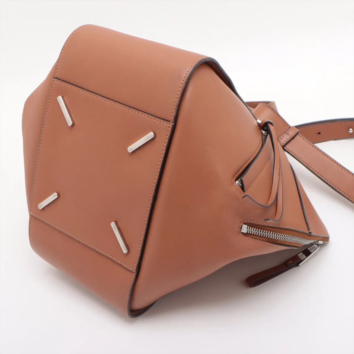 Hammock Small Leather 2WAY Handbag Brown — view 3