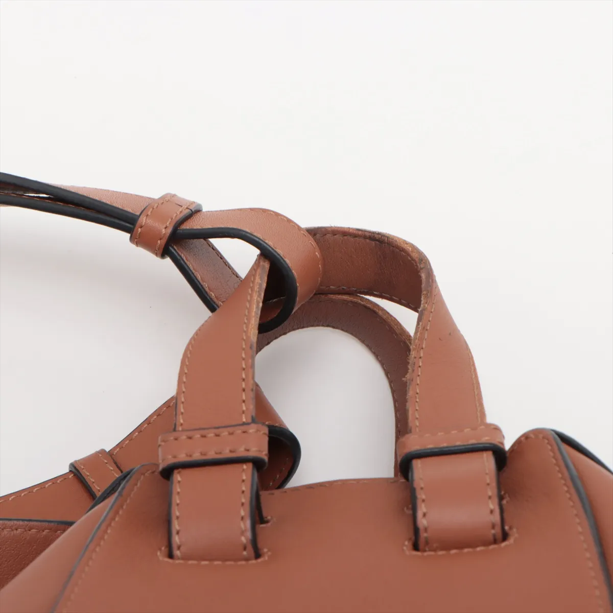 Hammock Small Leather 2WAY Handbag Brown — view 6