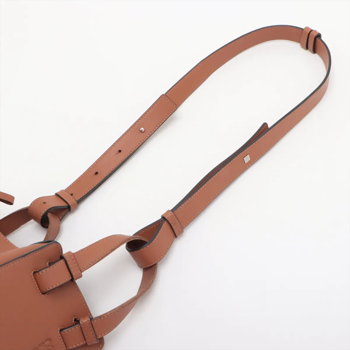 Hammock Small Leather 2WAY Handbag Brown — view 7