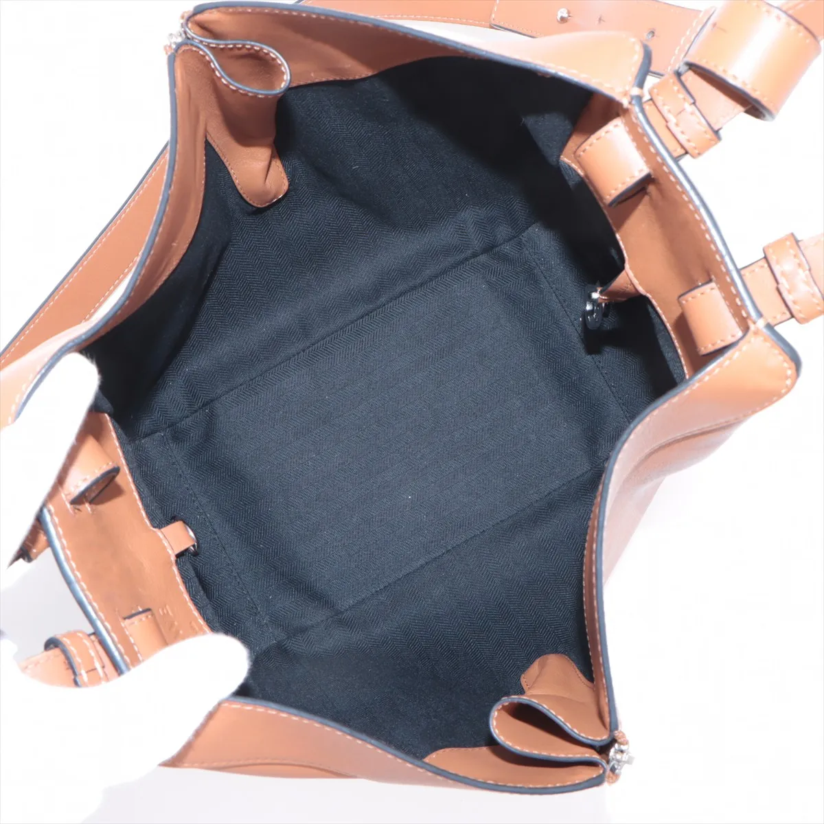 Hammock Small Leather 2WAY Handbag Brown — view 8