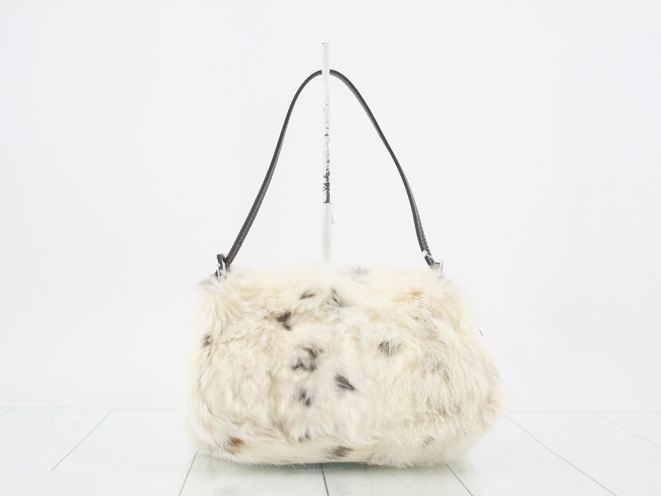 Other lines: Bags & Handbags, Fur, Mamma Baguette, White — view 2