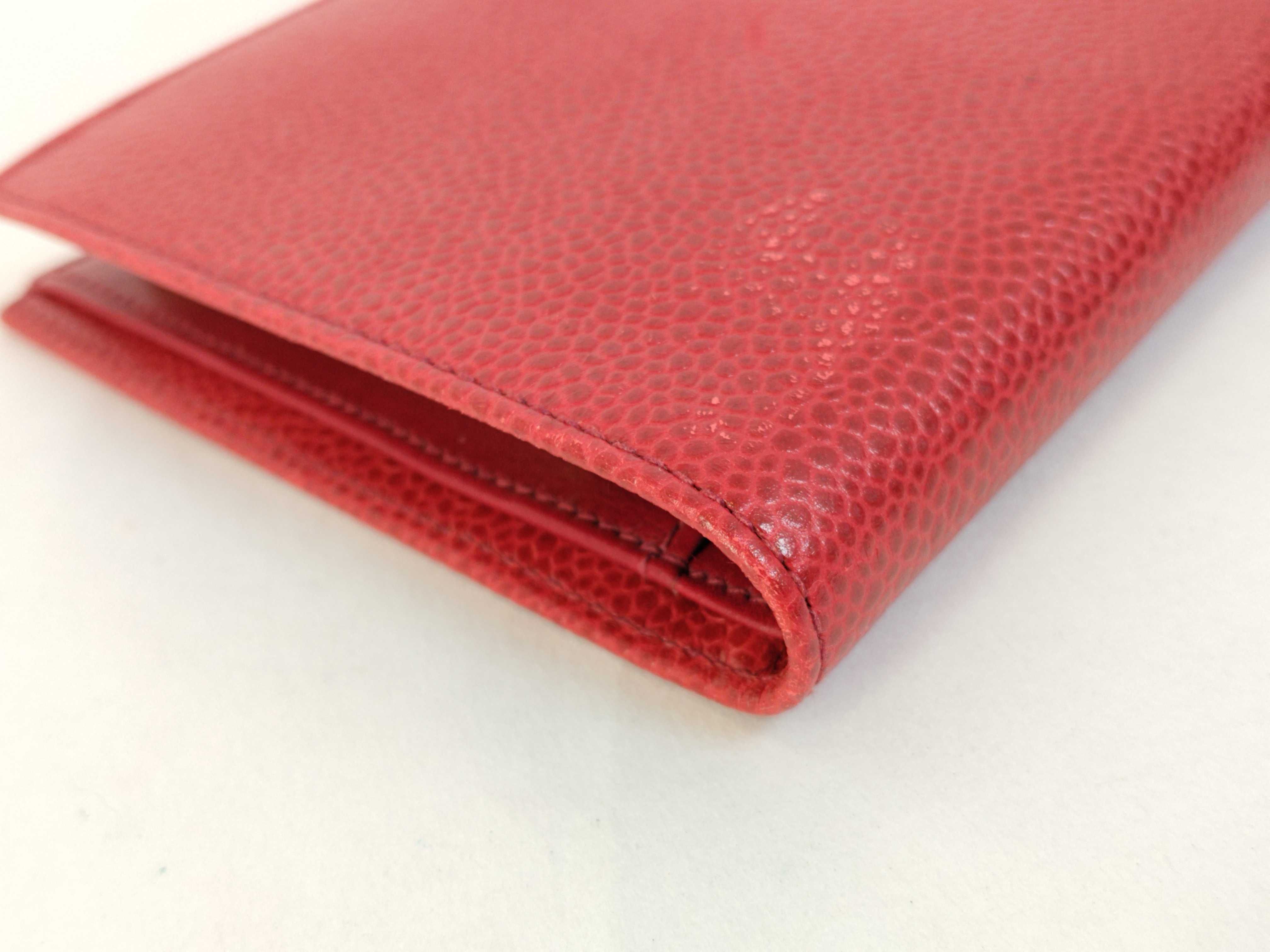 Caviar Skin Coco Clasp Wallet — view 3