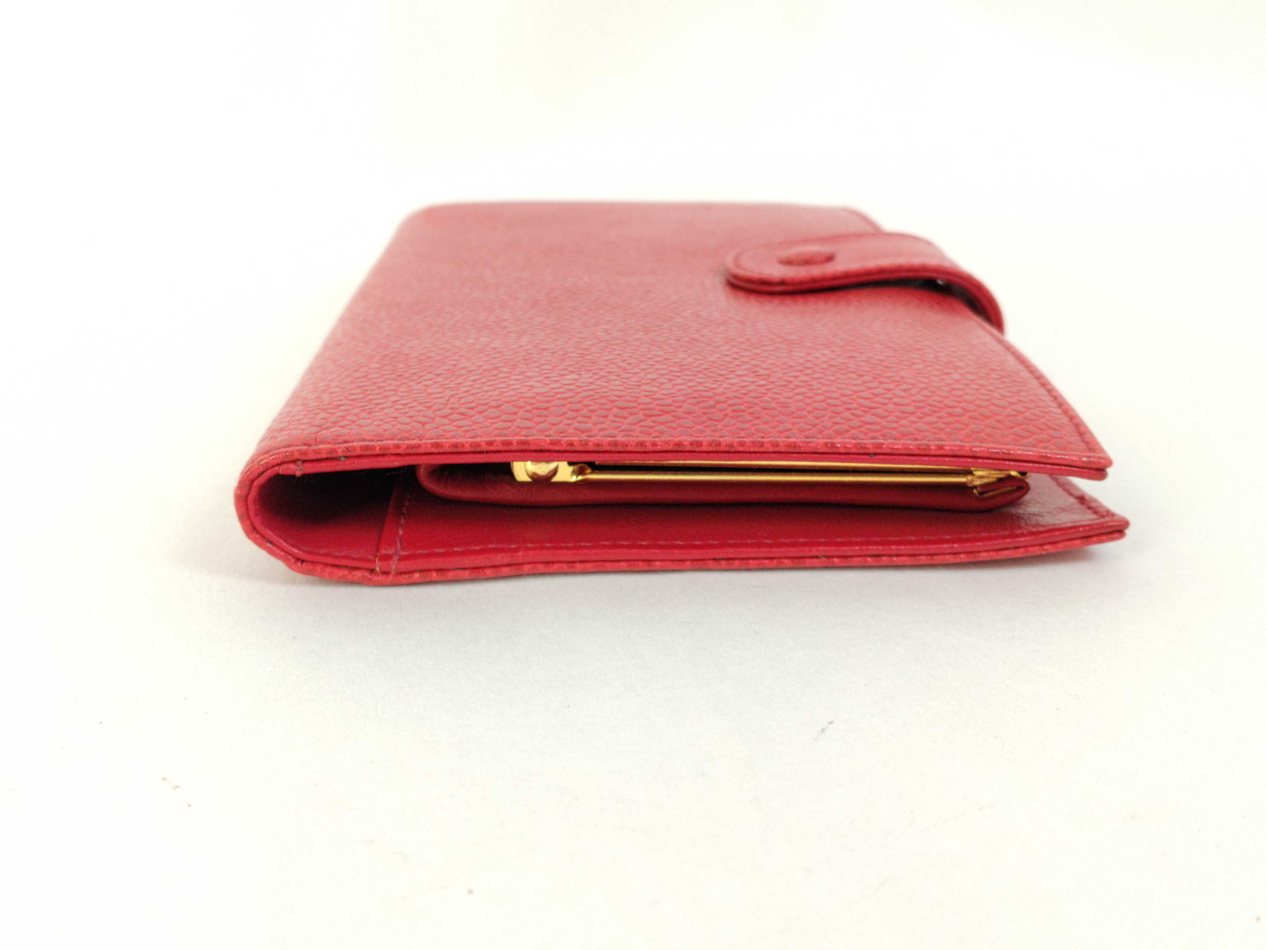 Caviar Skin Coco Clasp Wallet — view 6