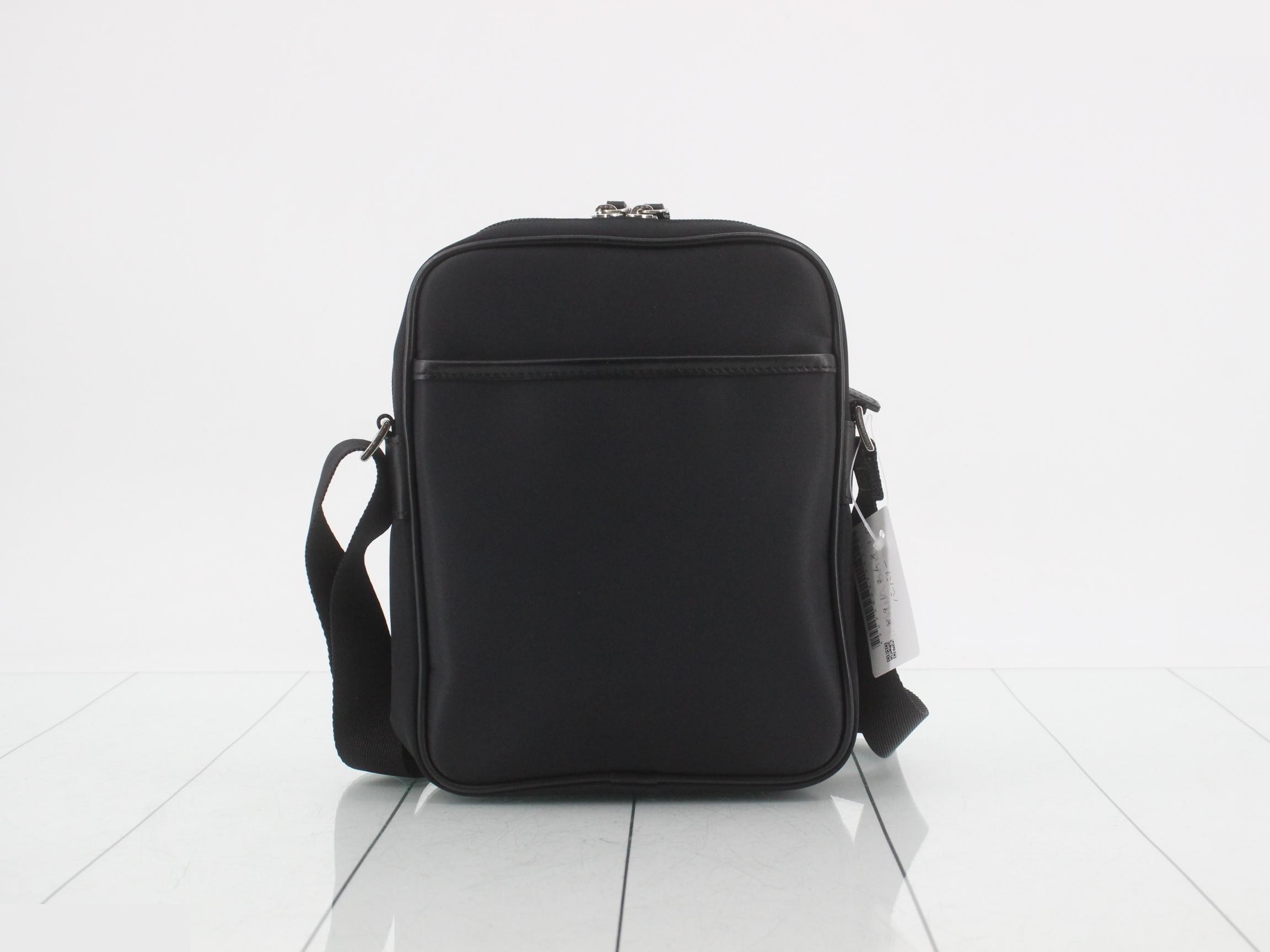 Black Label Shoulder Bag, Black Check — view 2