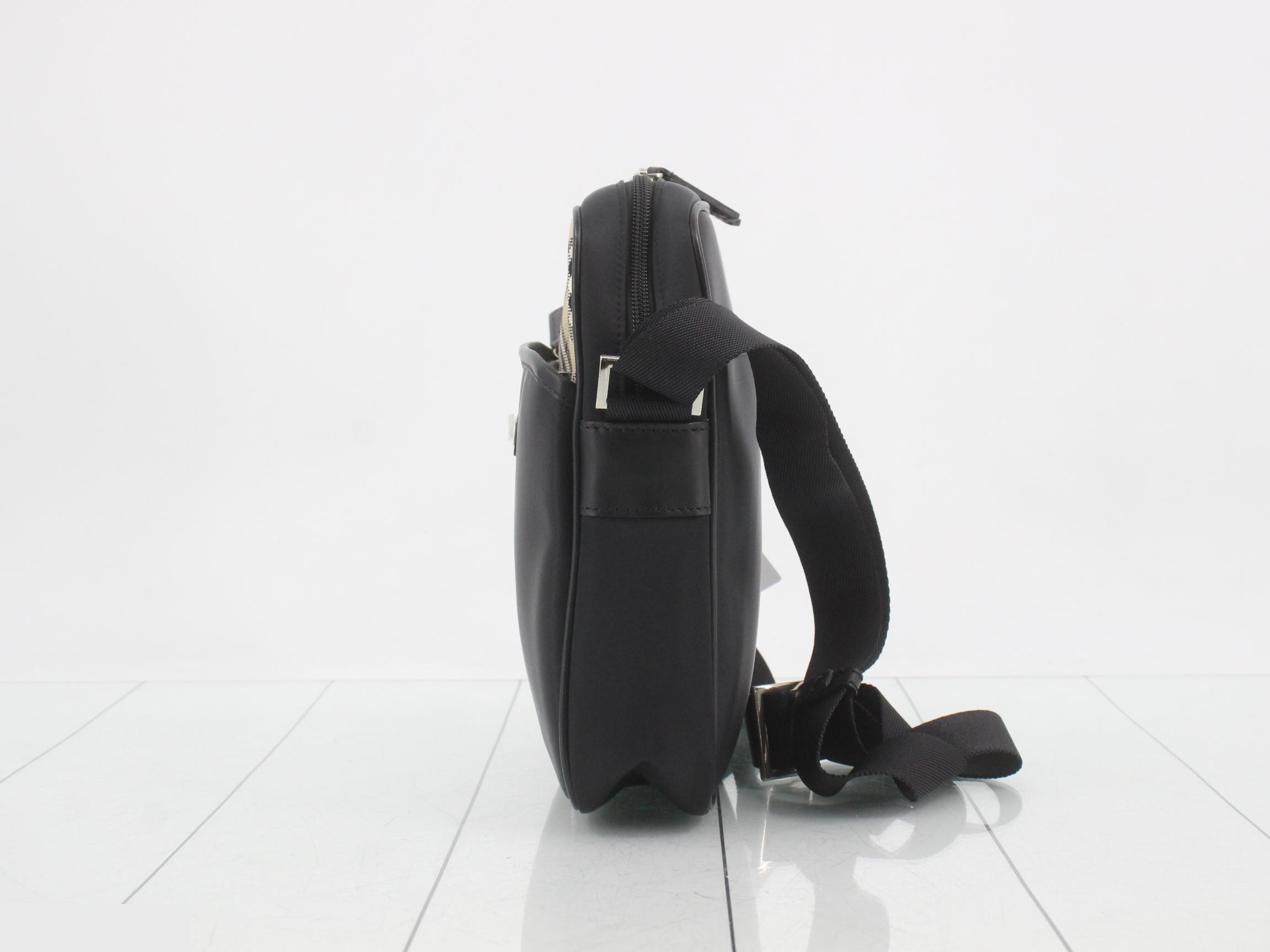 Black Label Shoulder Bag, Black Check — view 3