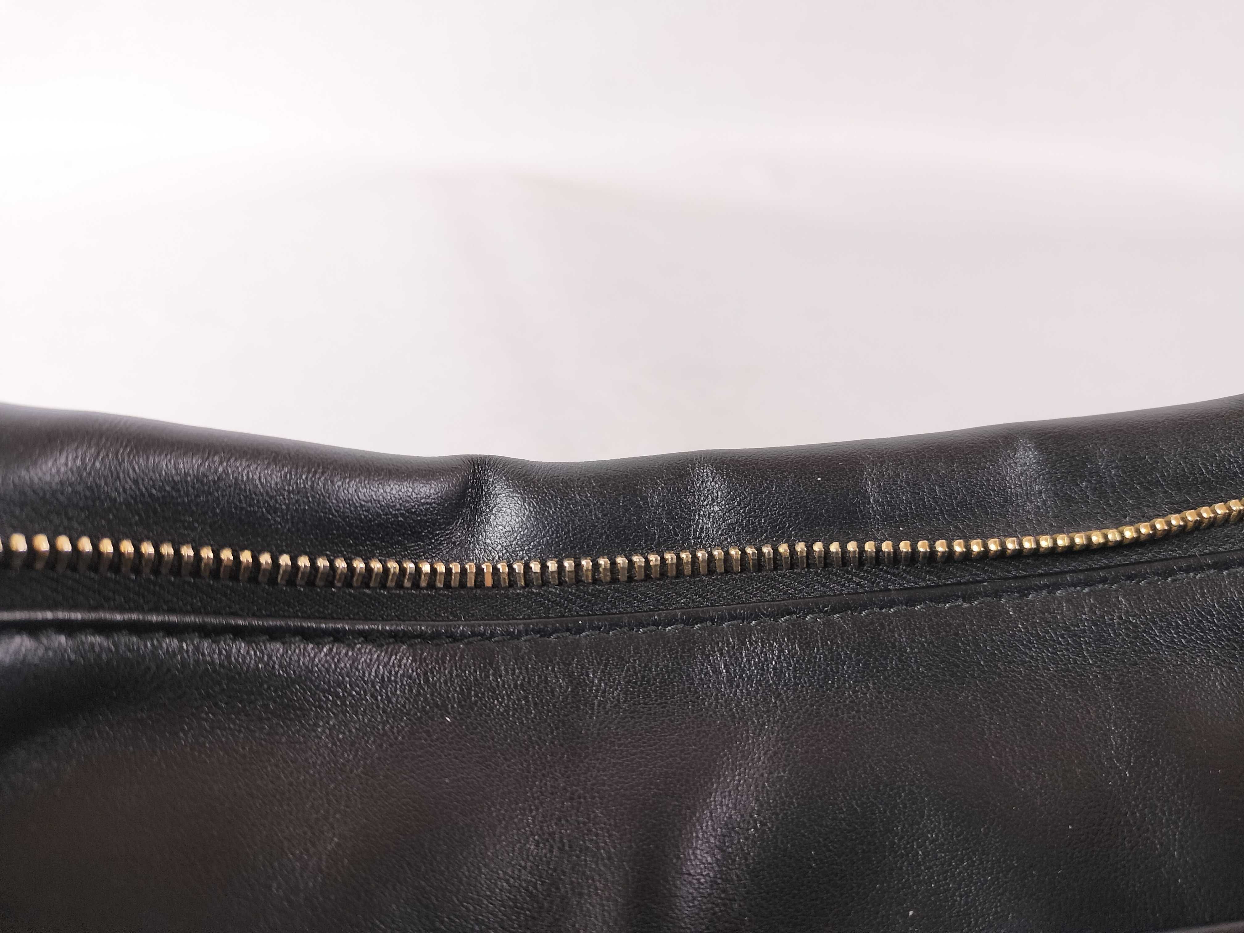 SLG LEATHER 1BF087 CHAIN ​​CLUTCH BLACK GHW Shoulder Bag — view 10