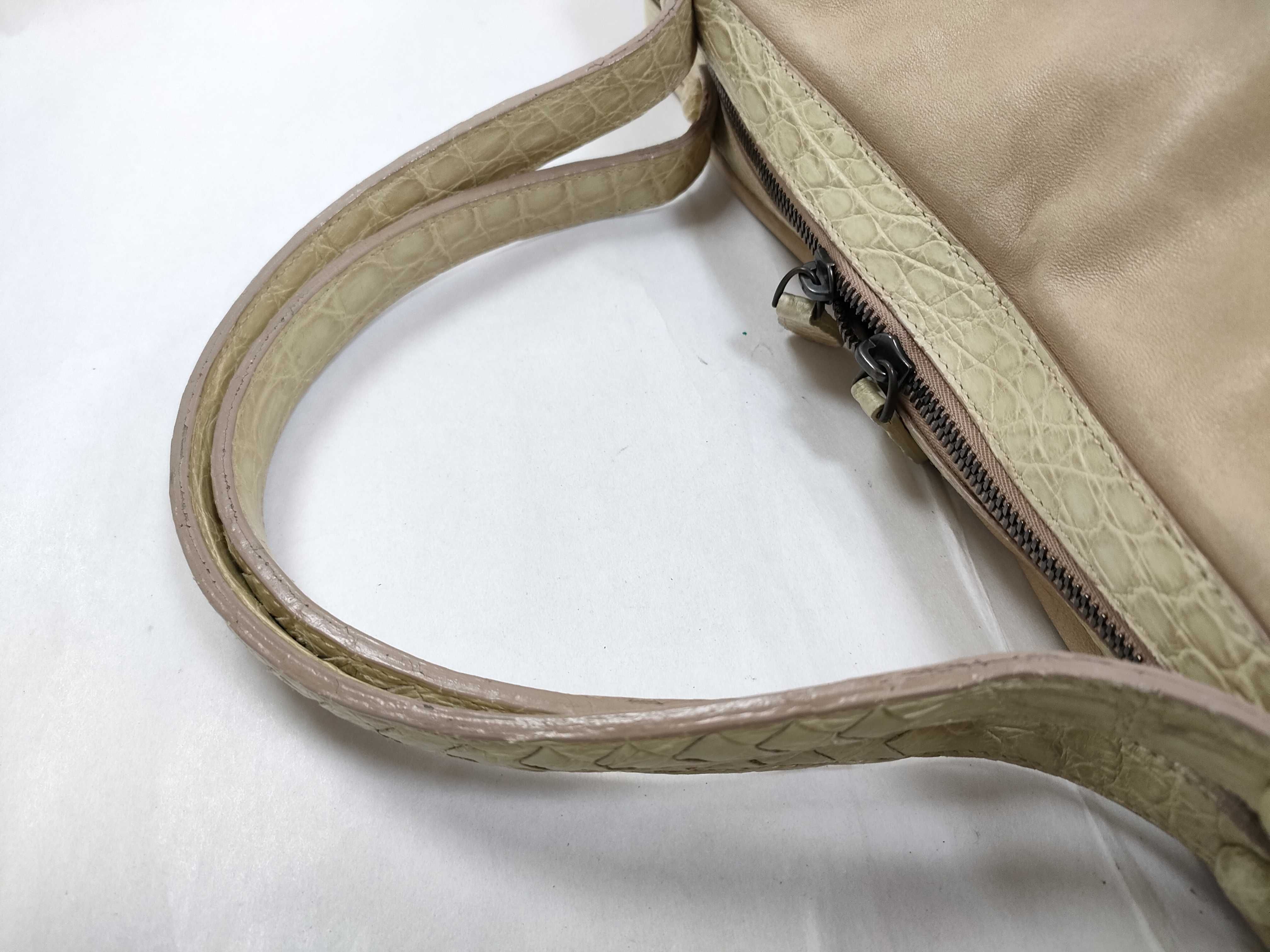 handbag, beige. — view 3