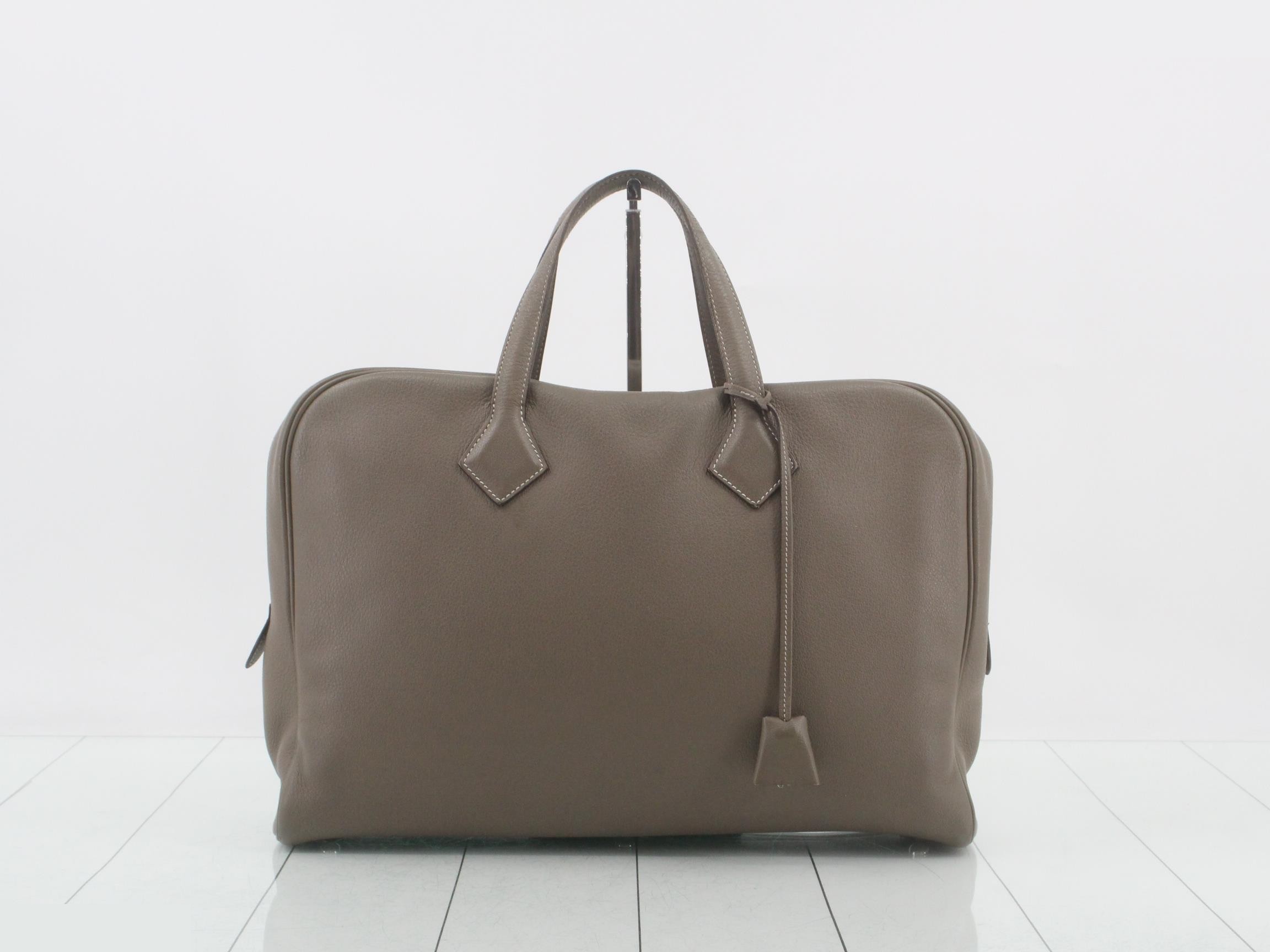 Victoria, X stamp, Taurillon Clemence leather, silver hardware