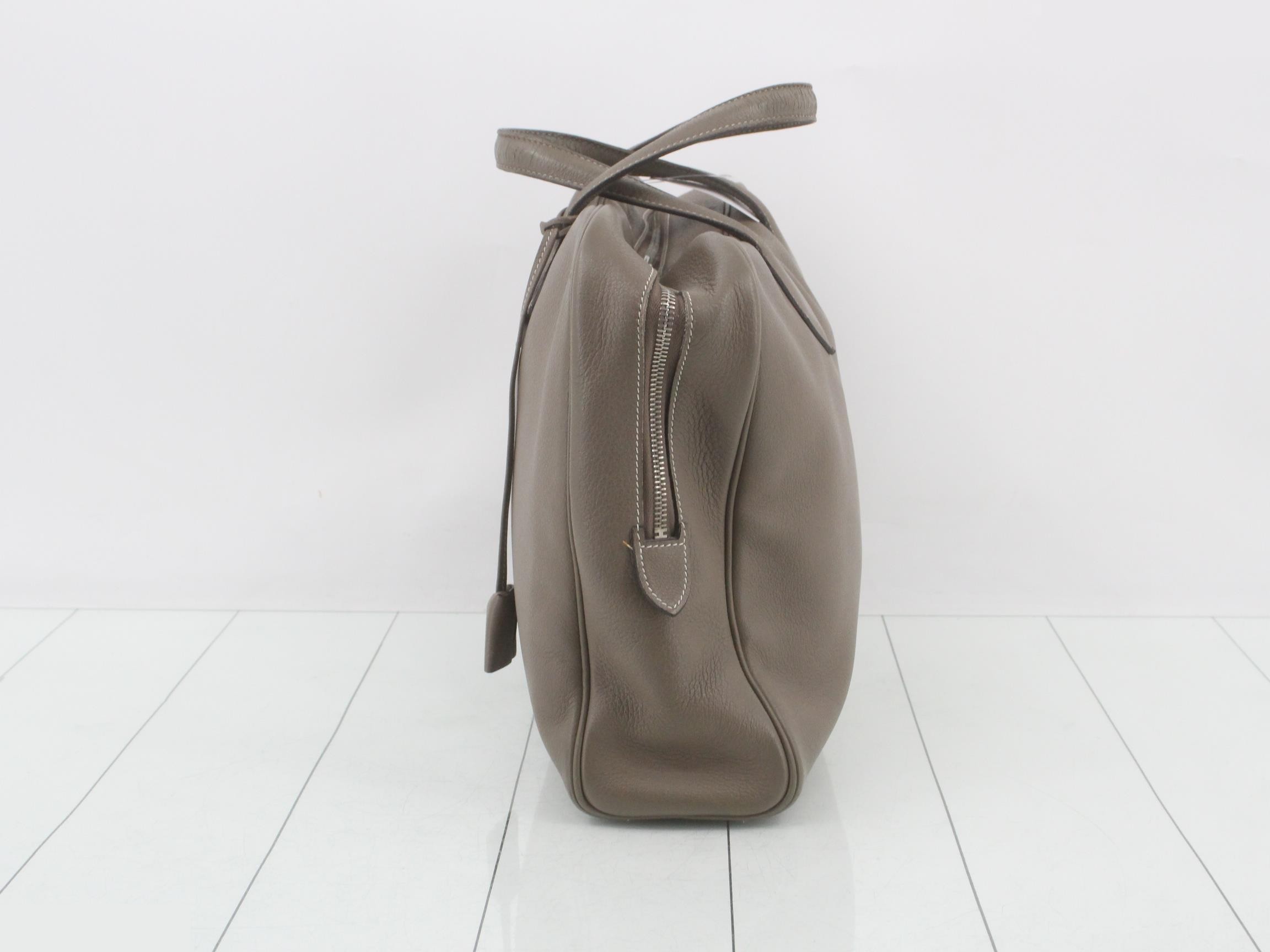 Victoria, X stamp, Taurillon Clemence leather, silver hardware — view 3
