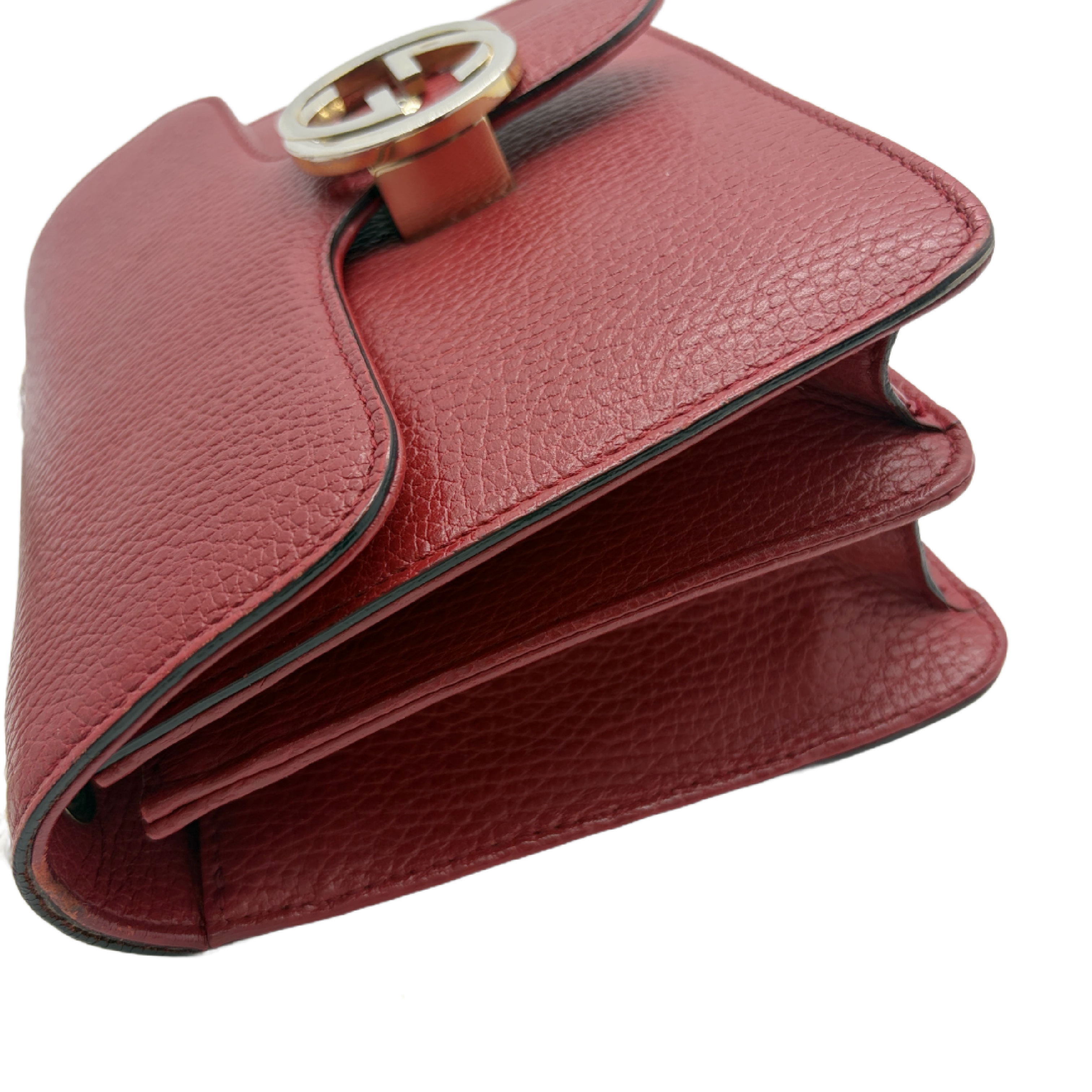Interlocking Chain Shoulder Bag — view 3