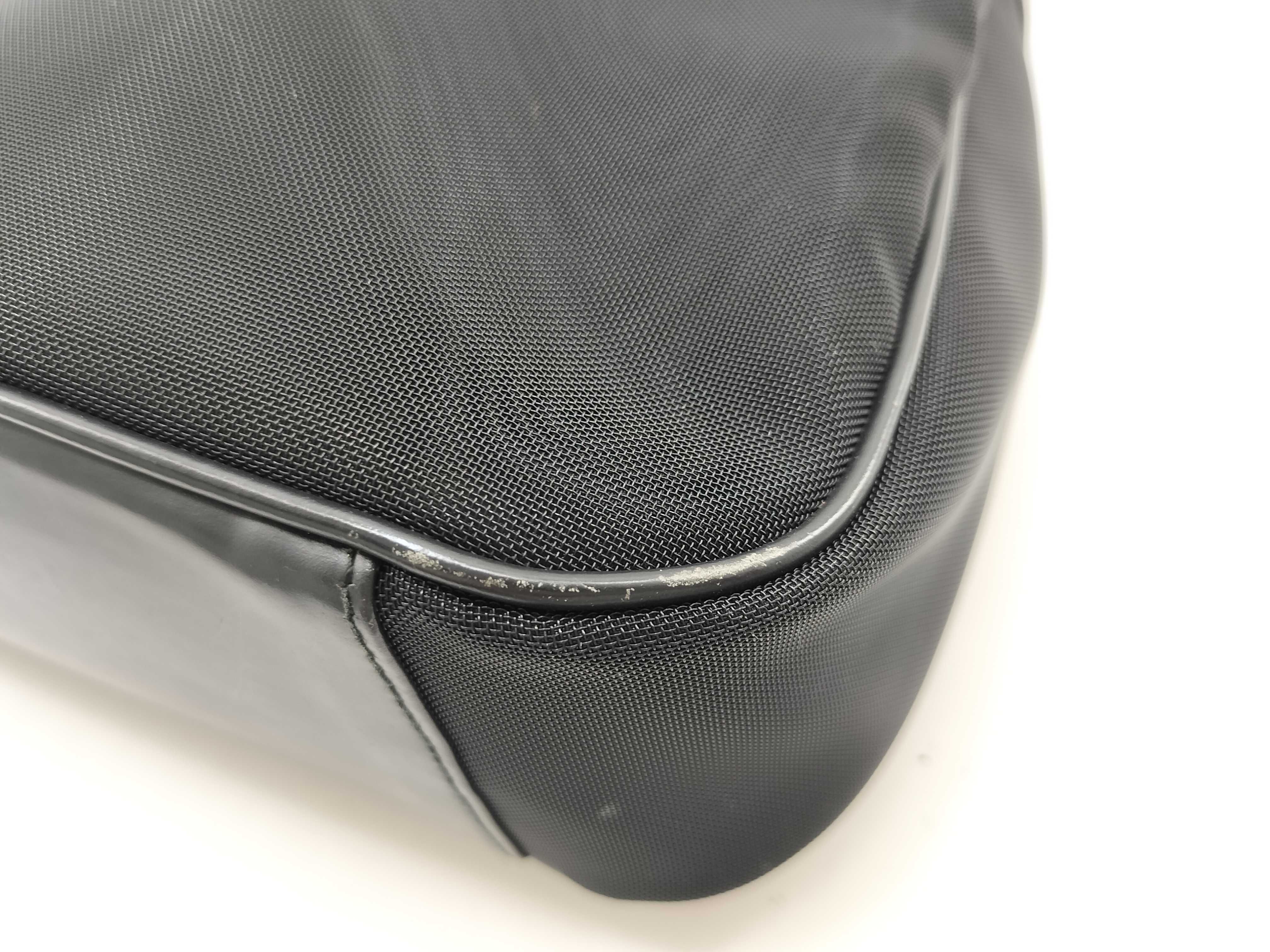 One-Shoulder Bag / 001 5638 / Bamboo Mesh / Black Handbag — view 8