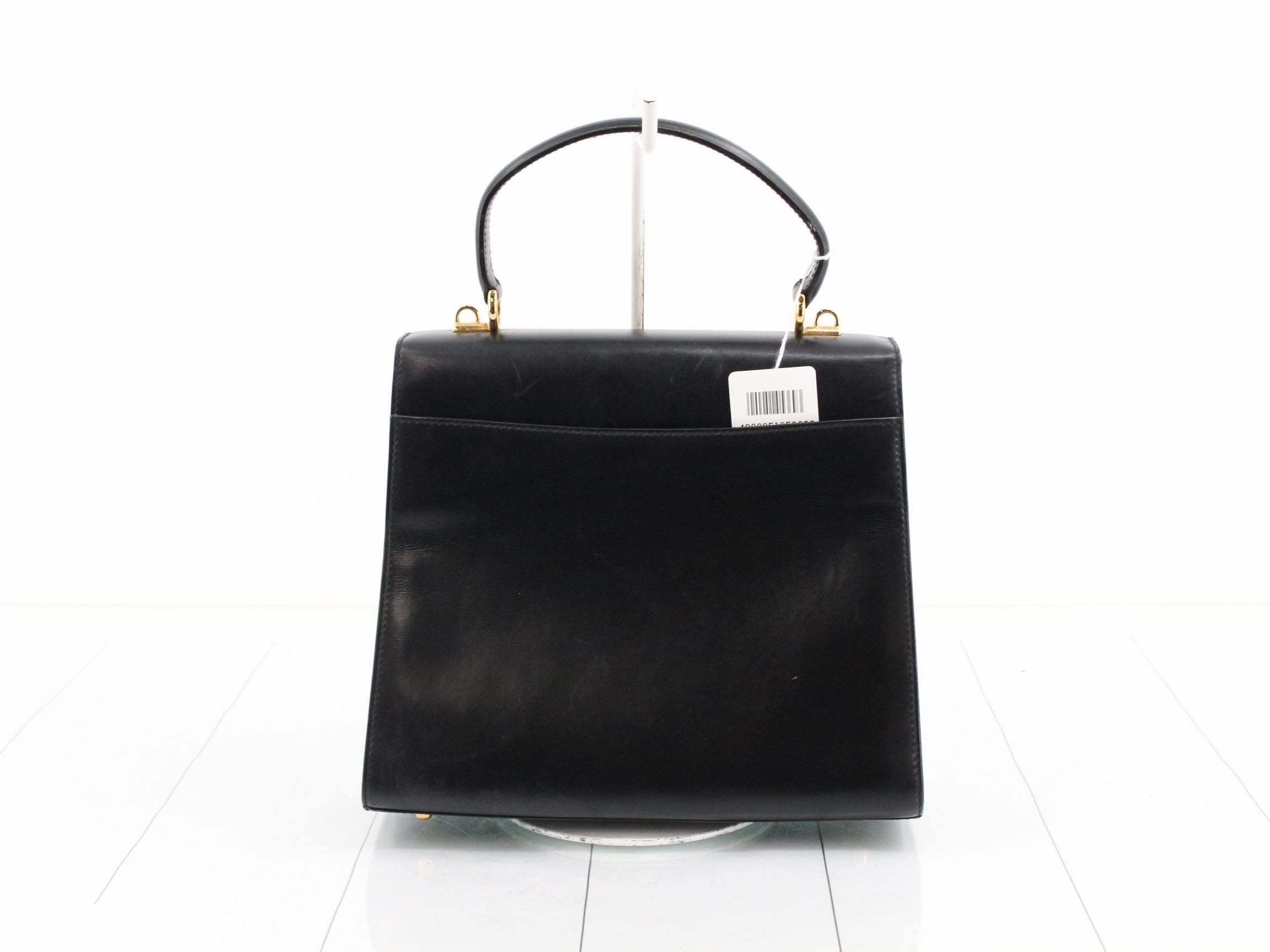 Lady Lock Leather Handbag — view 2
