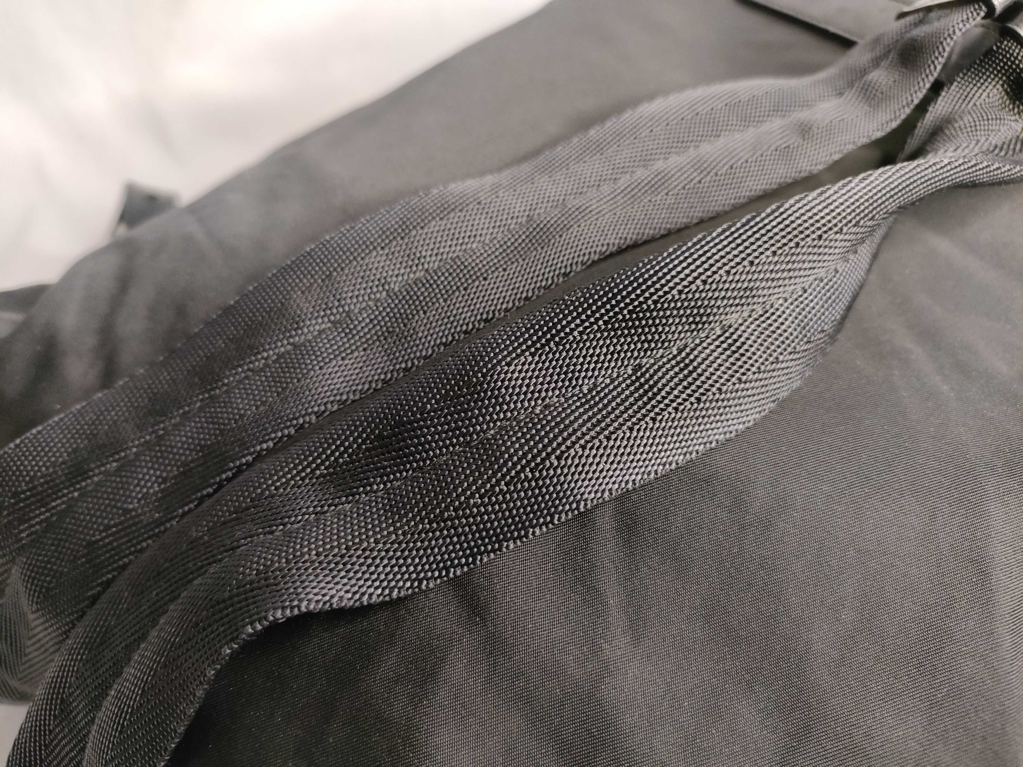 nylon backpack, black, small size. — view 4